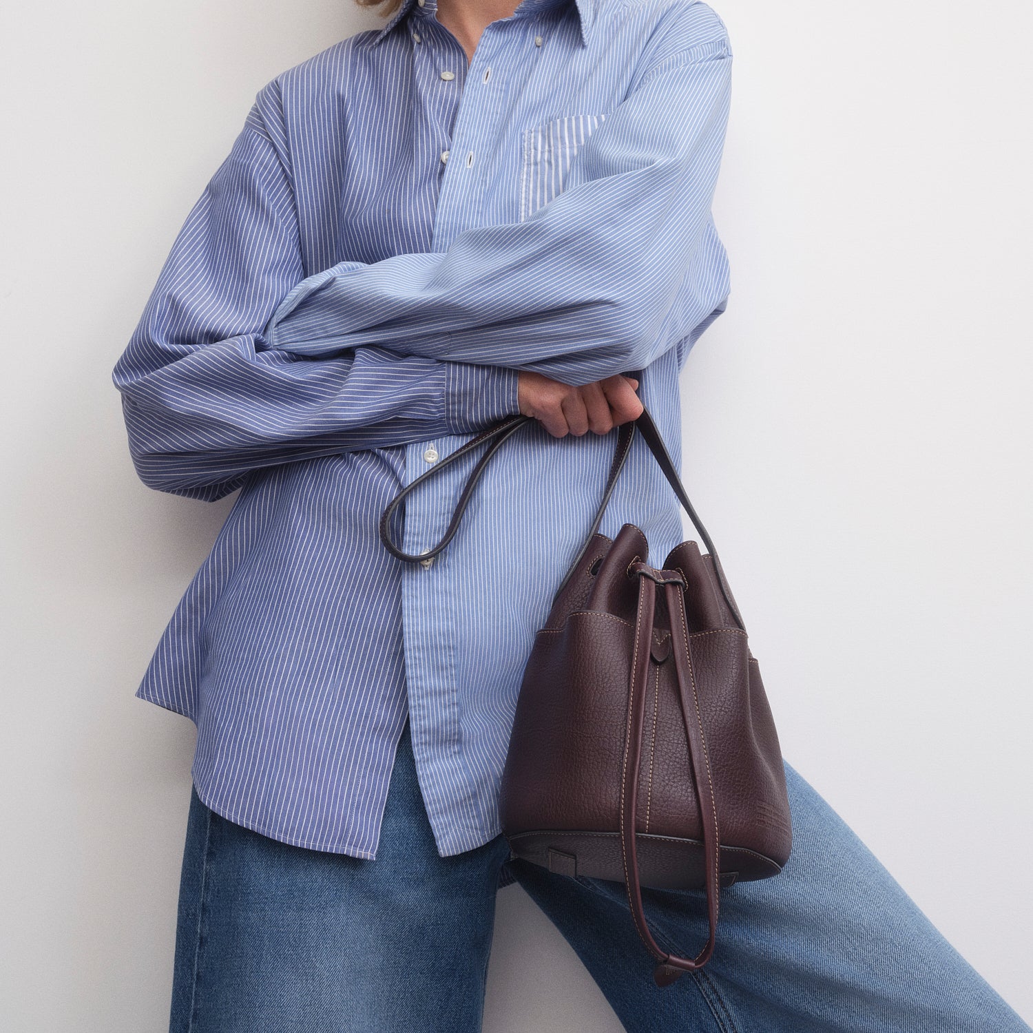 ショルダーバッグ Return to Nature Bucket Bag Mini Return to Nature Small Bucket Bag | Anya Hindmarch UK