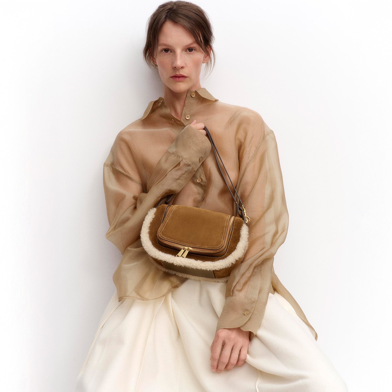 Vere Shearling Two-Way Cross-body | Anya Hindmarch UK