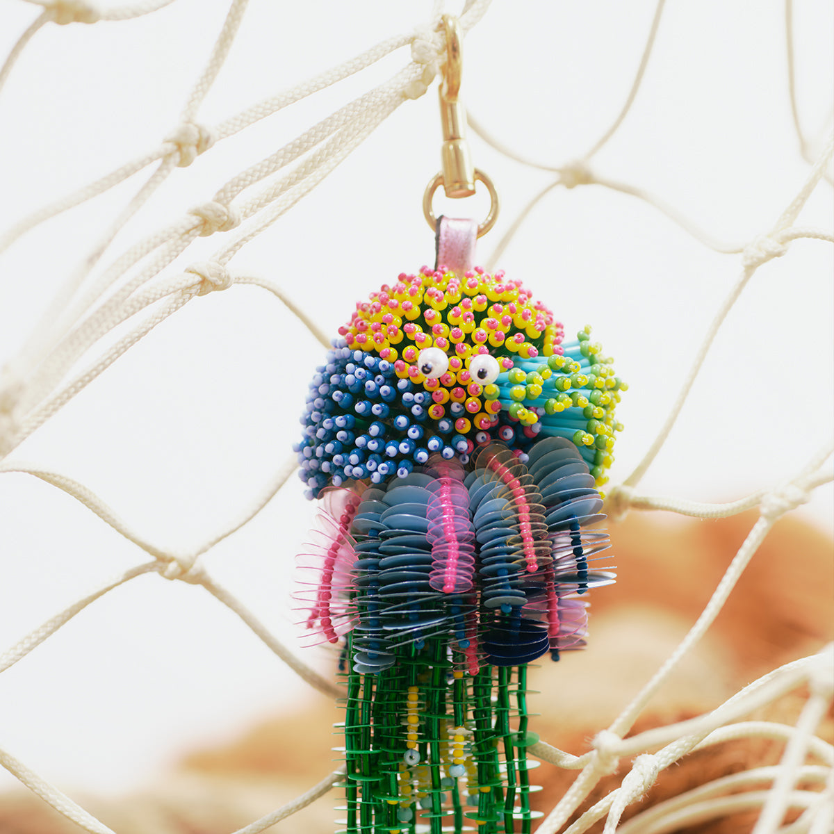 【希少】Anya Hindmarch◆Sea Creature Beaded バッグチャーム Sea Creature Beaded Charm | Anya Hindmarch UK