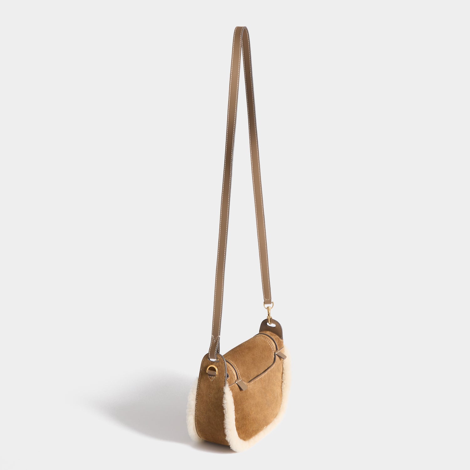 Vere Shearling Two-Way Cross-body | Anya Hindmarch UK