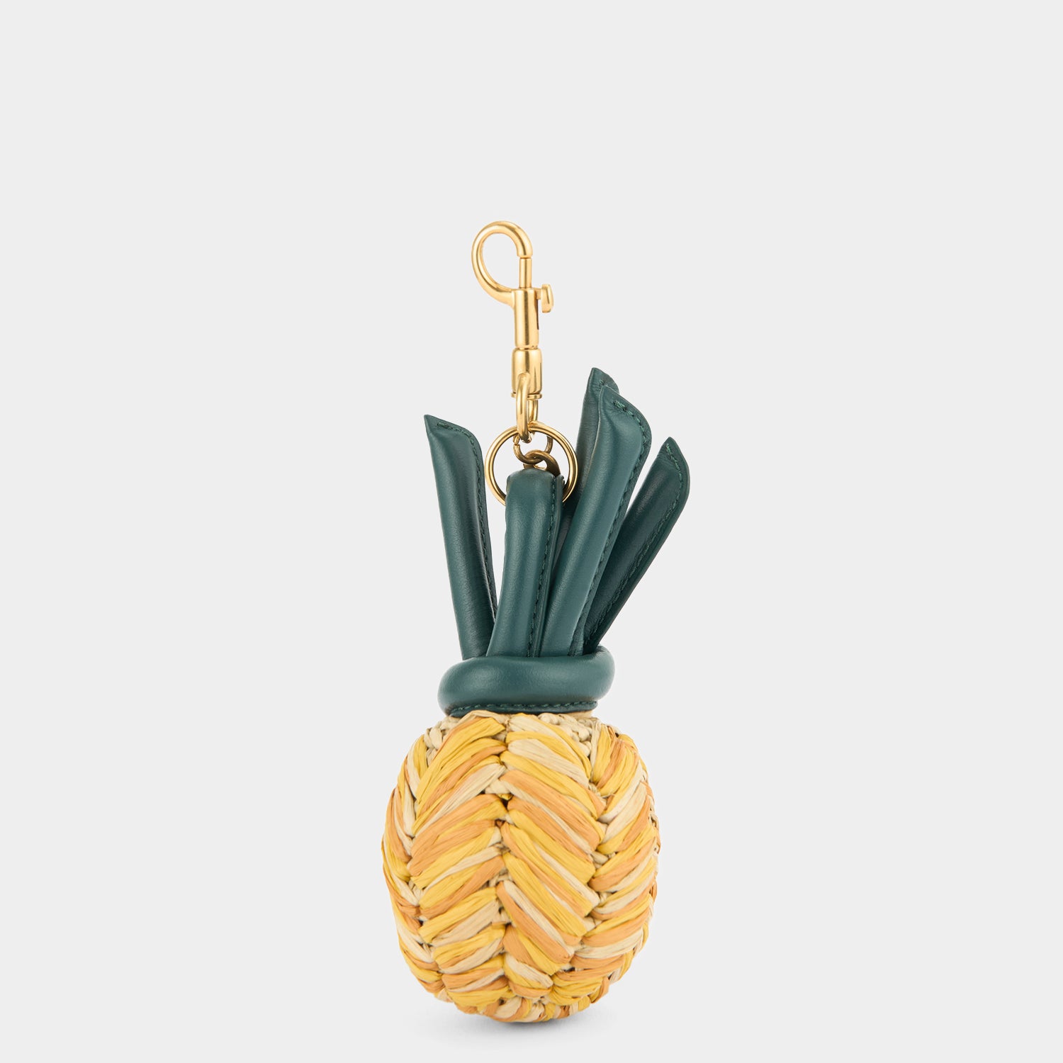 新作【Anya HIndmarch】Raffia Pineapple パイナップル チャーム Raffia Pineapple Charm | Anya Hindmarch UK