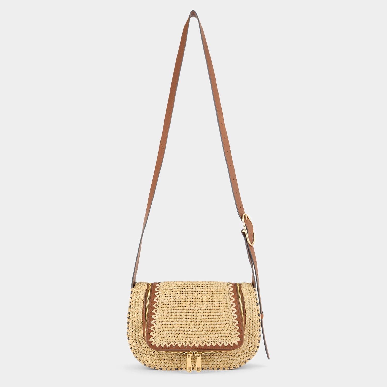 ANYA HINDMARCH☆Vere Raffia Small クロスボディバッグ【UK発】 Vere Raffia Small Cross-body | Anya Hindmarch UK