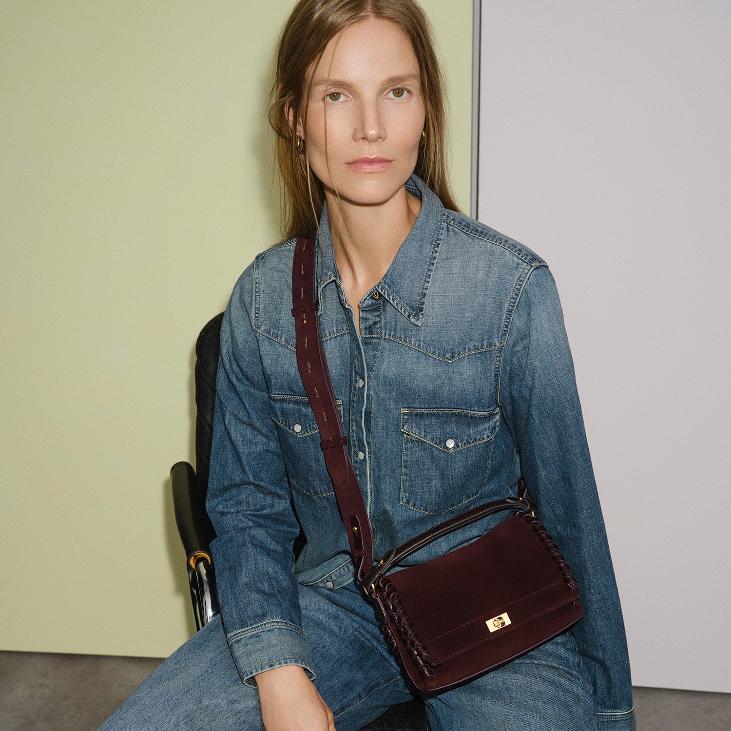 Mortimer Whipstitch Cross-body | Anya Hindmarch