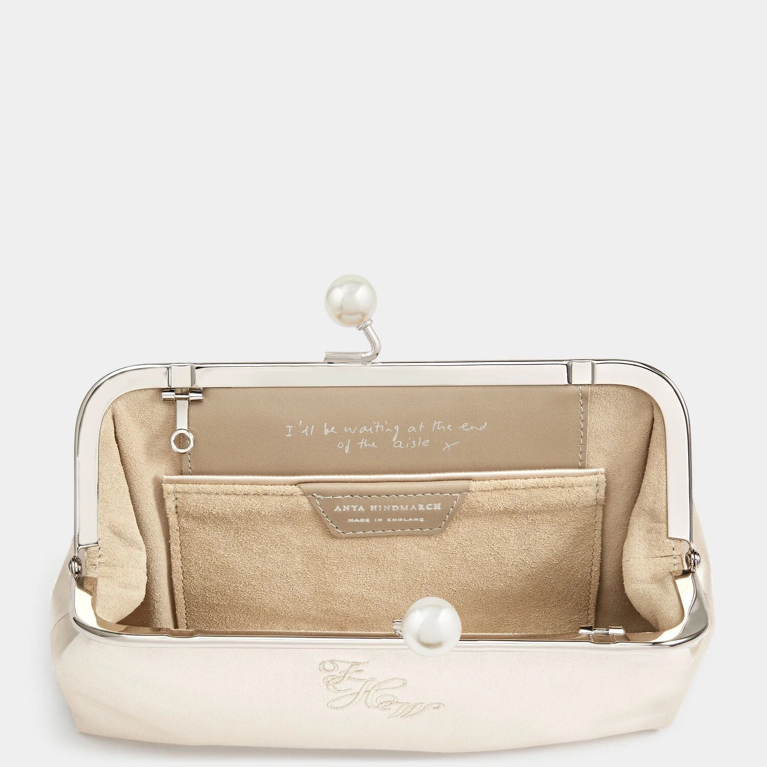 Bespoke Pearl Maud Clutch | Anya Hindmarch