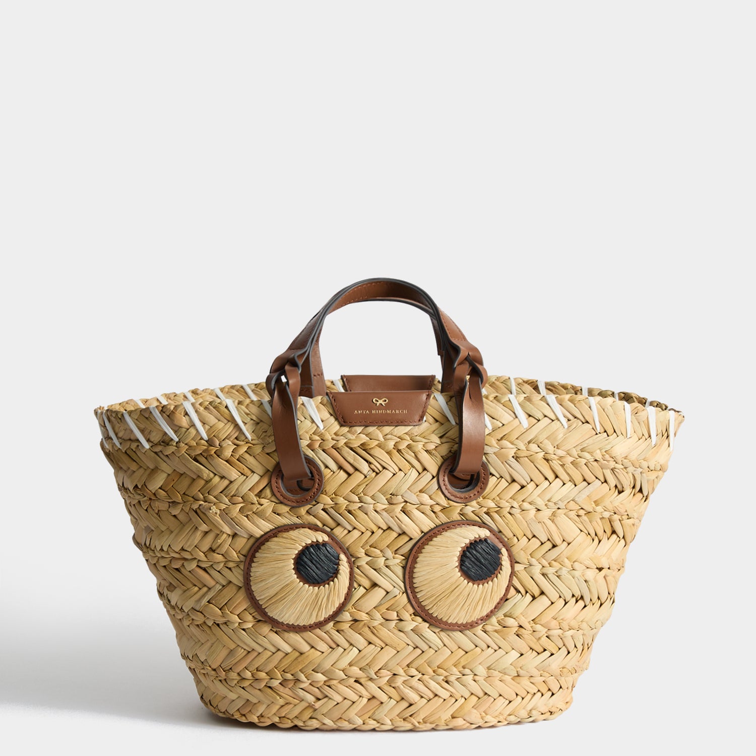 バッグ ANYA HINDMARCH Small Basket Rope Eyes Small Paper Basket Bag with Eyes | Anya Hindmarch UK