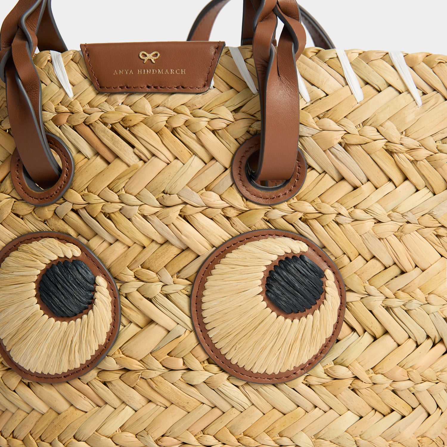 バッグ ANYA HINDMARCH Small Basket Rope Eyes Small Paper Basket Bag with Eyes | Anya Hindmarch UK