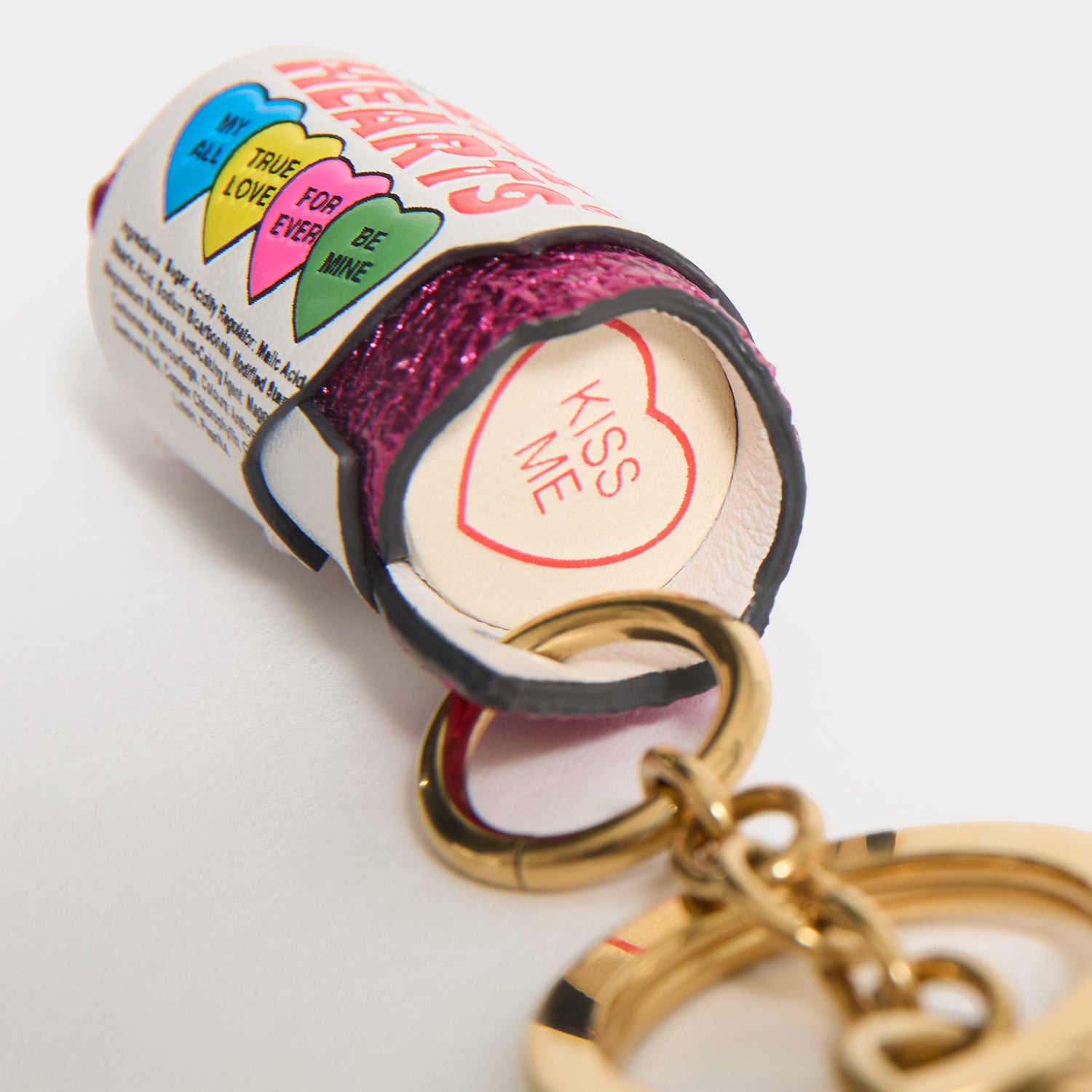 ANYA HINDMARCH LOVE HEARTS キーホルダー Anya Brands Love Hearts Charm | Anya Hindmarch