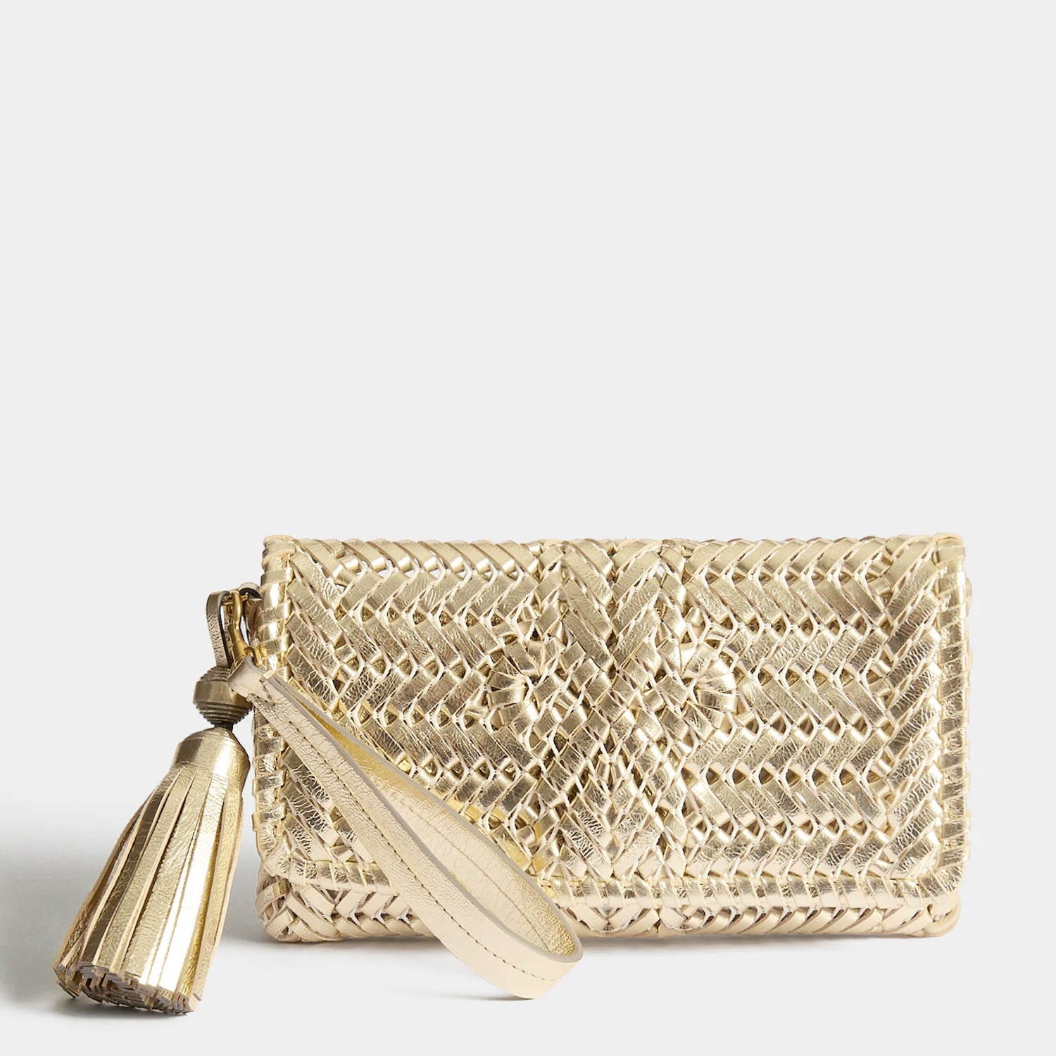 Neeson Tassel Clutch | Anya Hindmarch