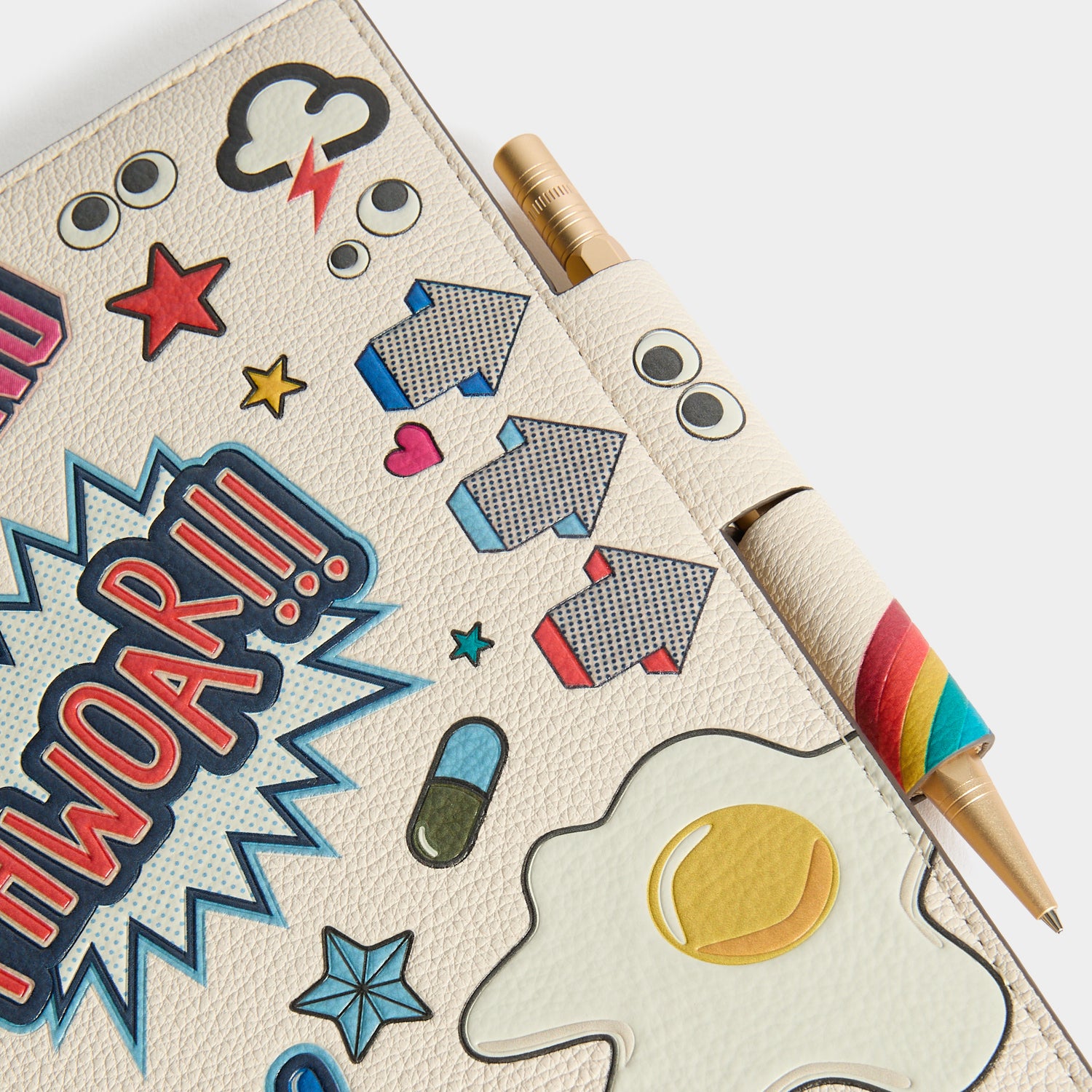 All Over Stickers A5 Journal | Anya Hindmarch UK
