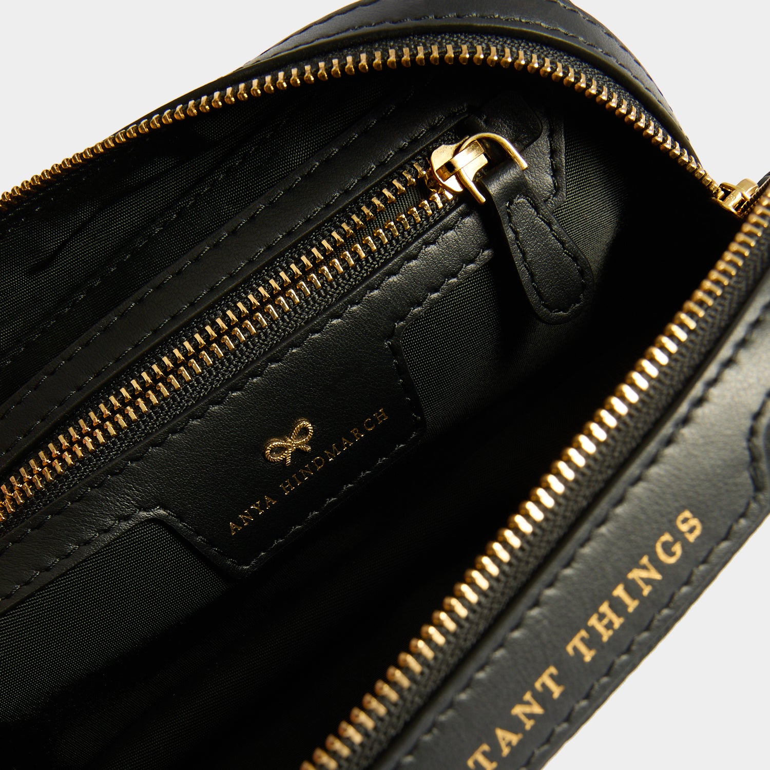 Logo Important Things Pouch | Anya Hindmarch UK