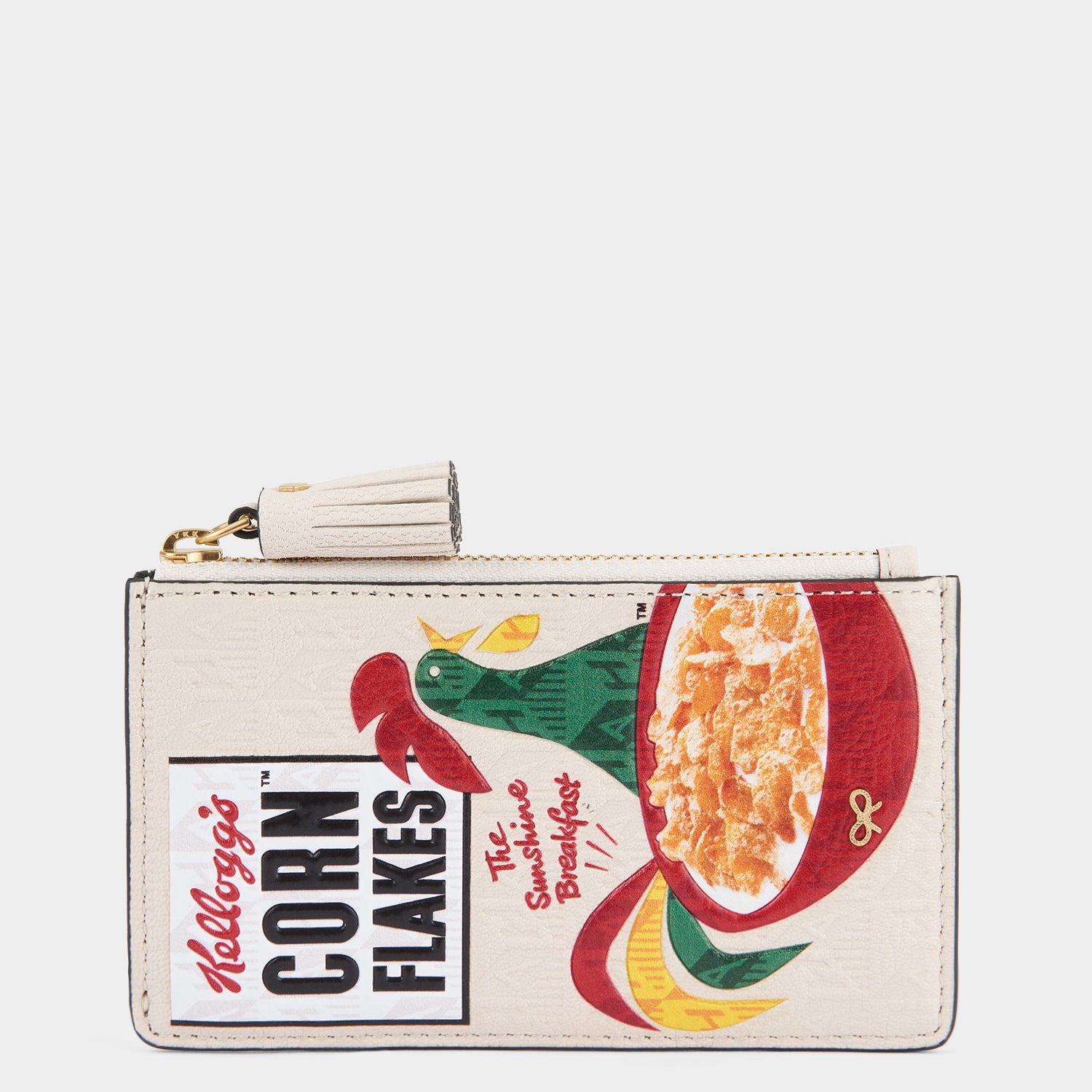 Anya Brands Corn Flakes Zip Card Case -

                  
                    Capra Leather in Chalk -
                  

                  Anya Hindmarch UK
