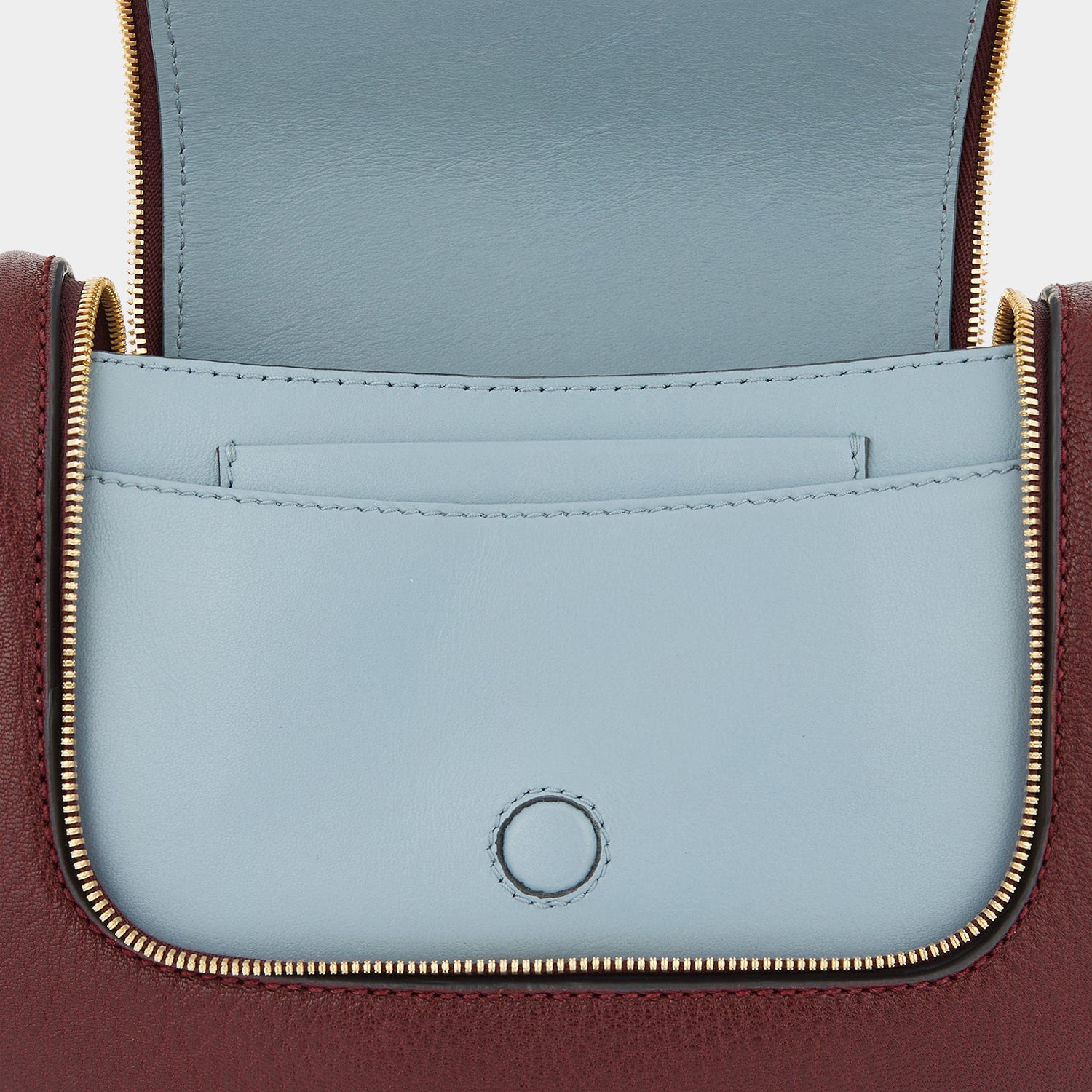 Vere Small Soft Satchel Cross-body -

                  
                    Grain Leather in Rosewood -
                  

                  Anya Hindmarch UK

