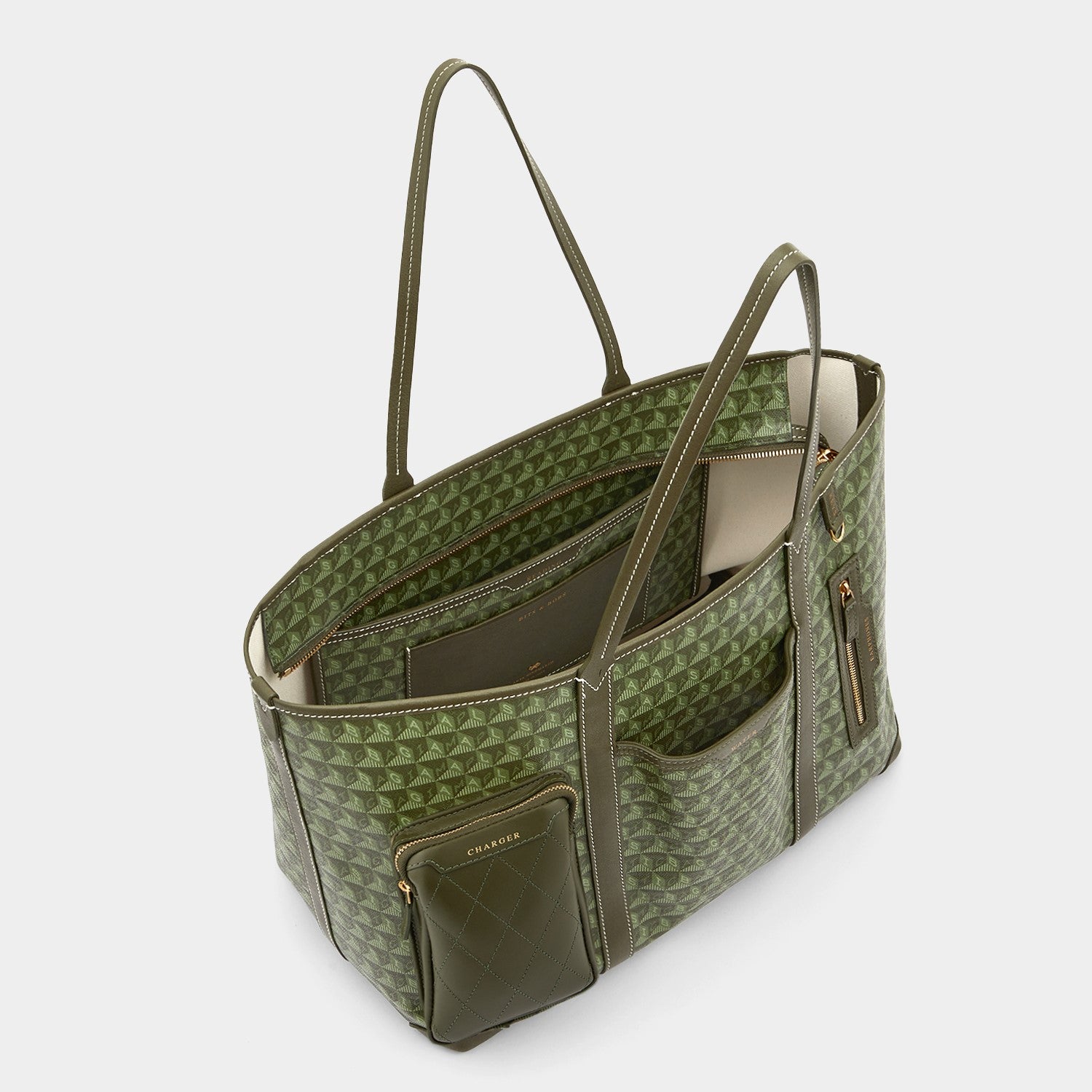 I Am A Plastic Bag In-Flight Tote -

                  
                    Recycled Canvas in Fern -
                  

                  Anya Hindmarch UK
