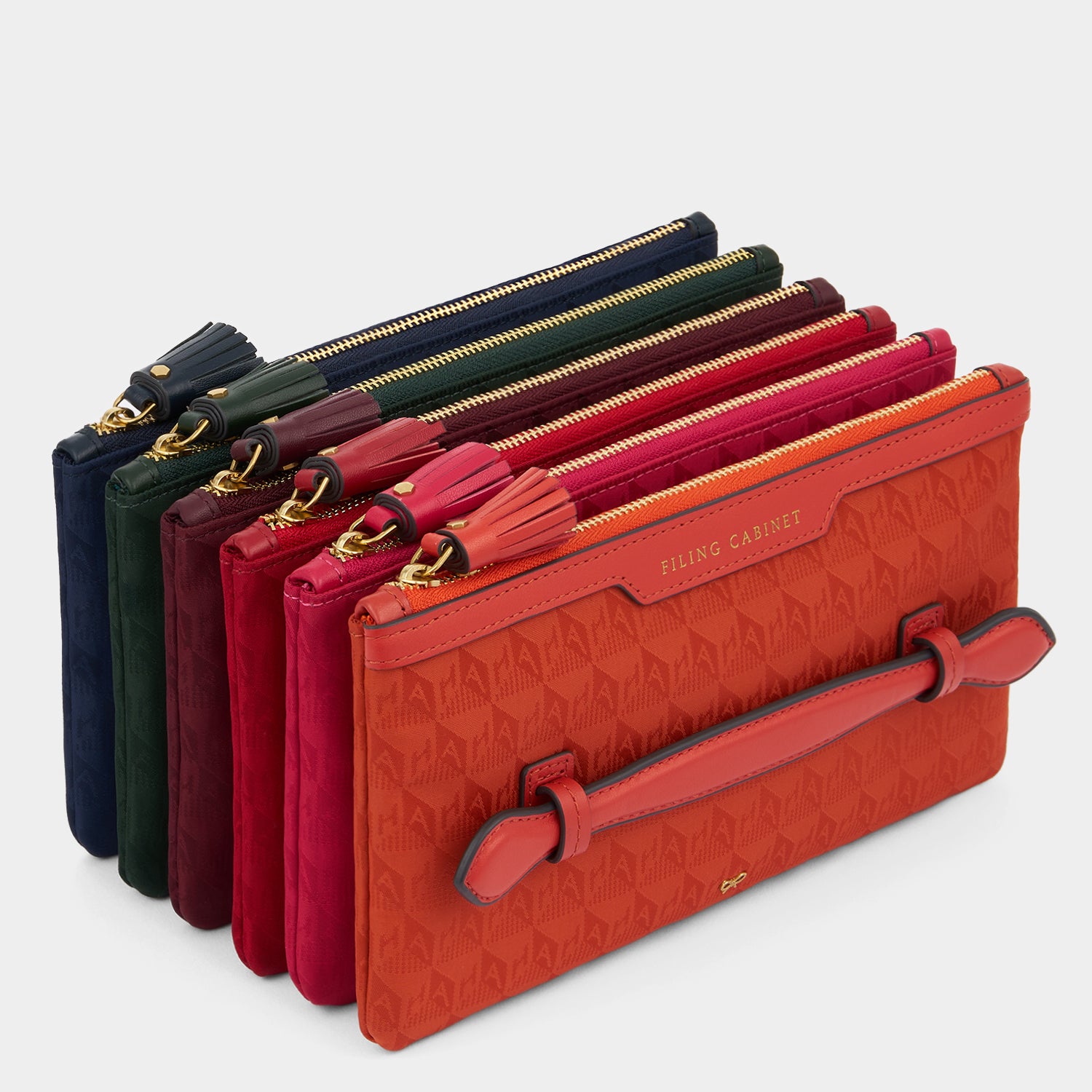Filing Cabinet Pouch -

                  
                    Jacquard Nylon in Multi -
                  

                  Anya Hindmarch UK
