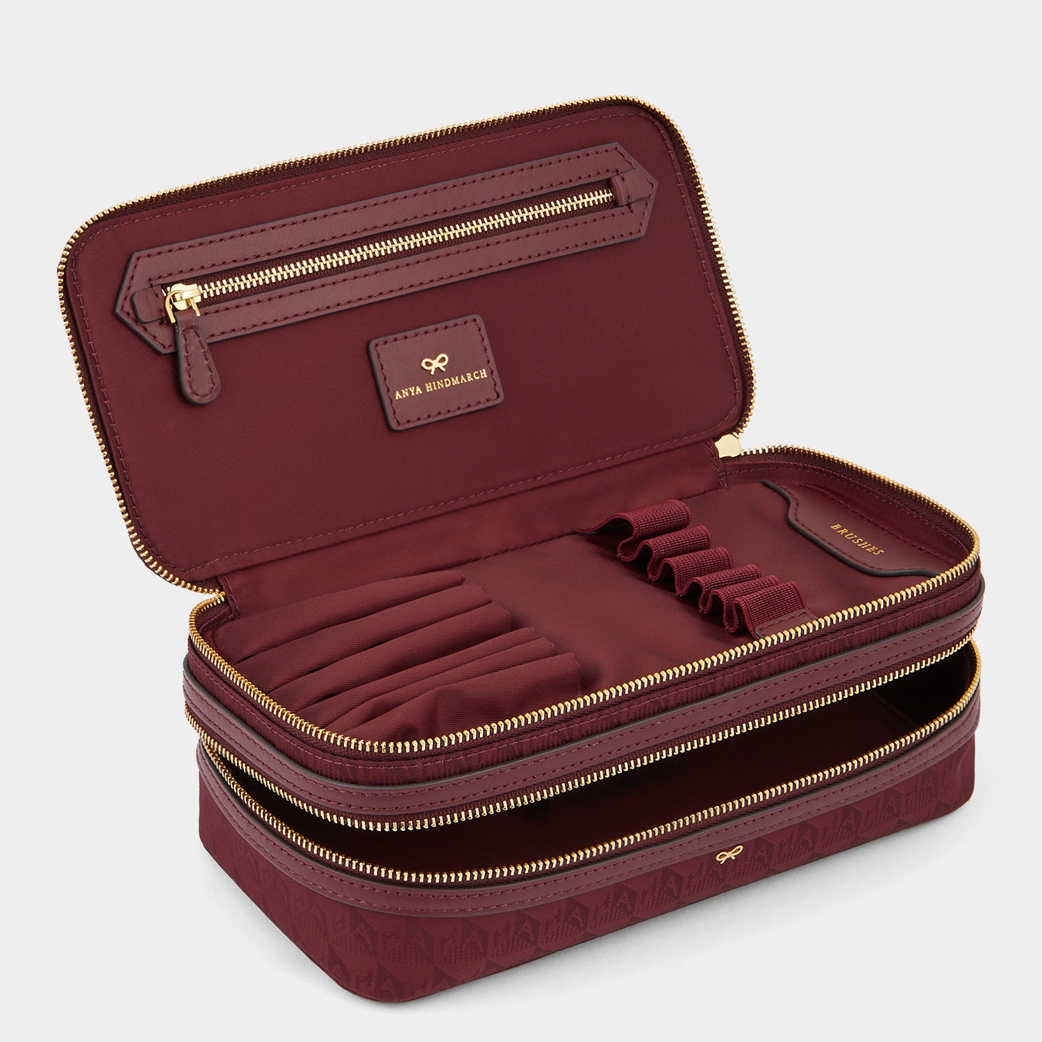 Logo Make-Up Pouch | Anya Hindmarch UK