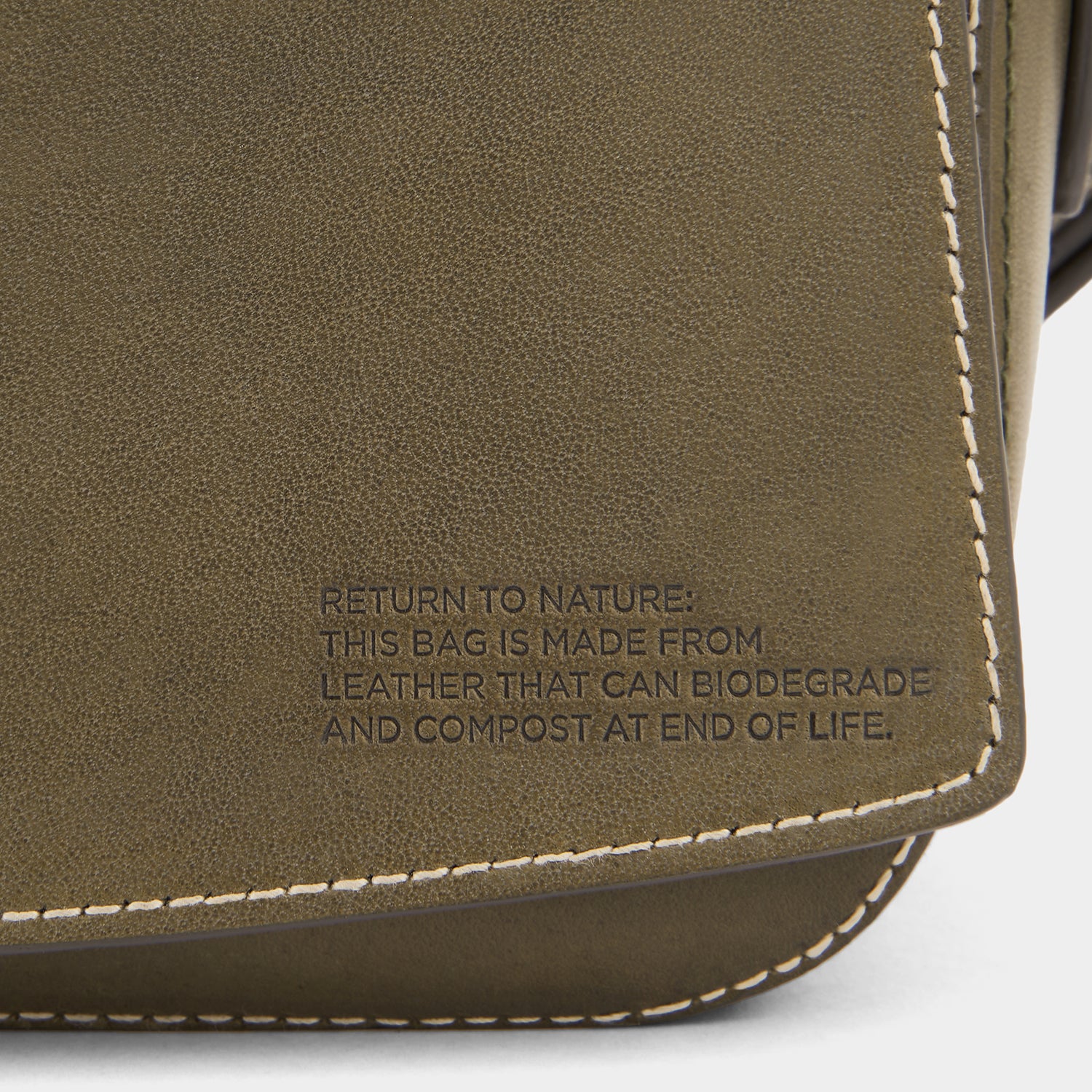 Return to Nature Cross-body -

                  
                    Compostable Leather in Fern -
                  

                  Anya Hindmarch UK
