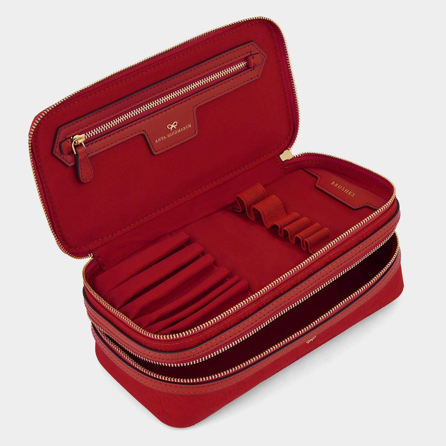 Logo Make-Up Pouch Anya Hindmarch UK