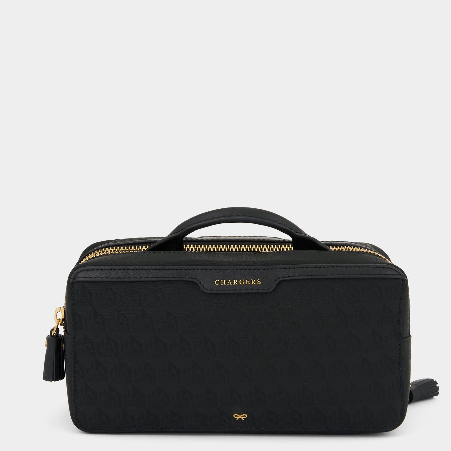 Logo Home Office Pouch -

                  
                    Jacquard Nylon in Black -
                  

                  Anya Hindmarch UK
