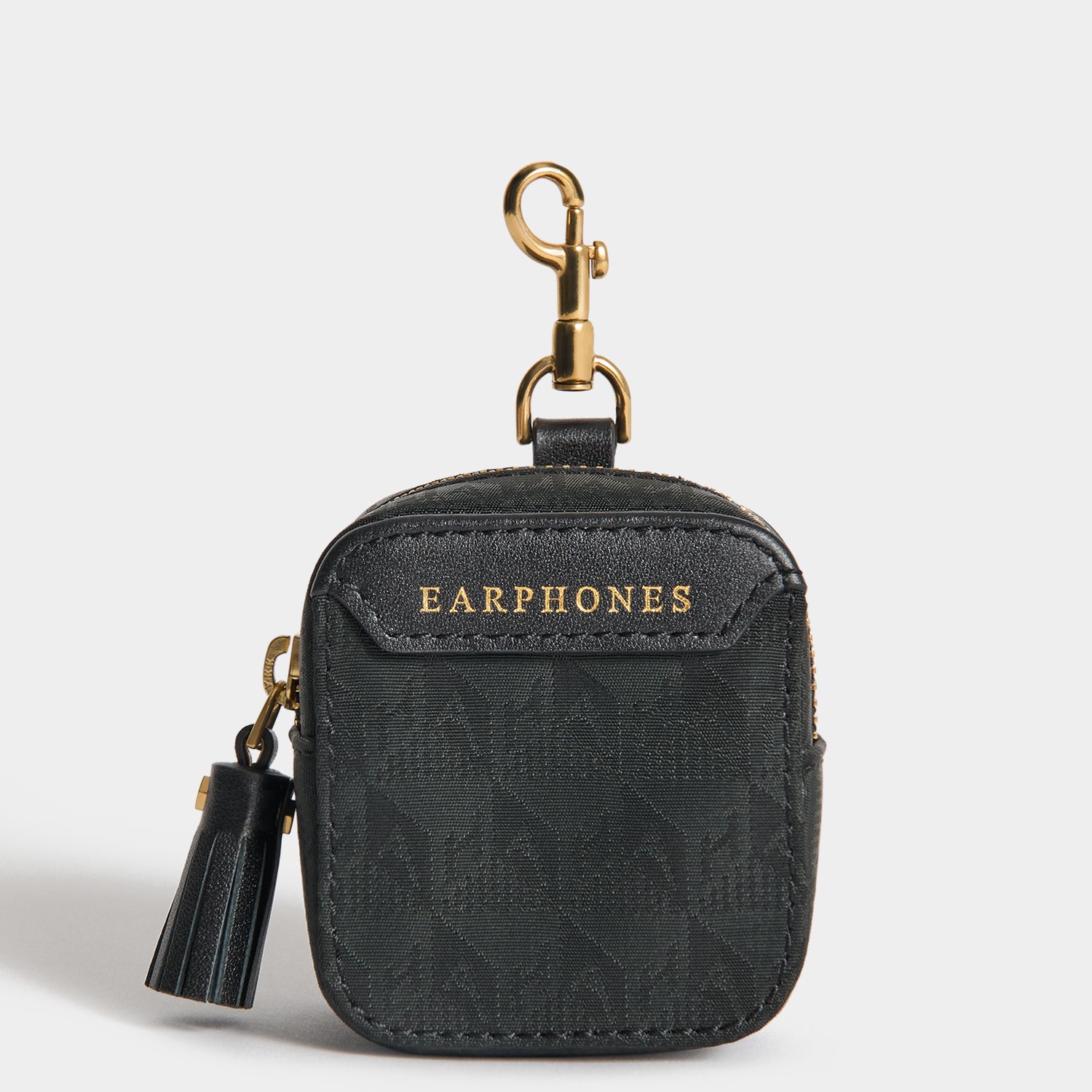 Logo Ear Phones Travel Pouch | Anya Hindmarch UK