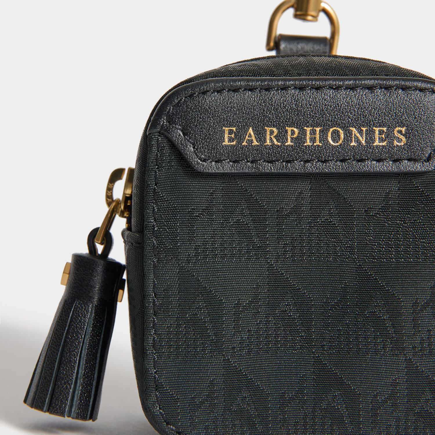 Logo Ear Phones Travel Pouch | Anya Hindmarch