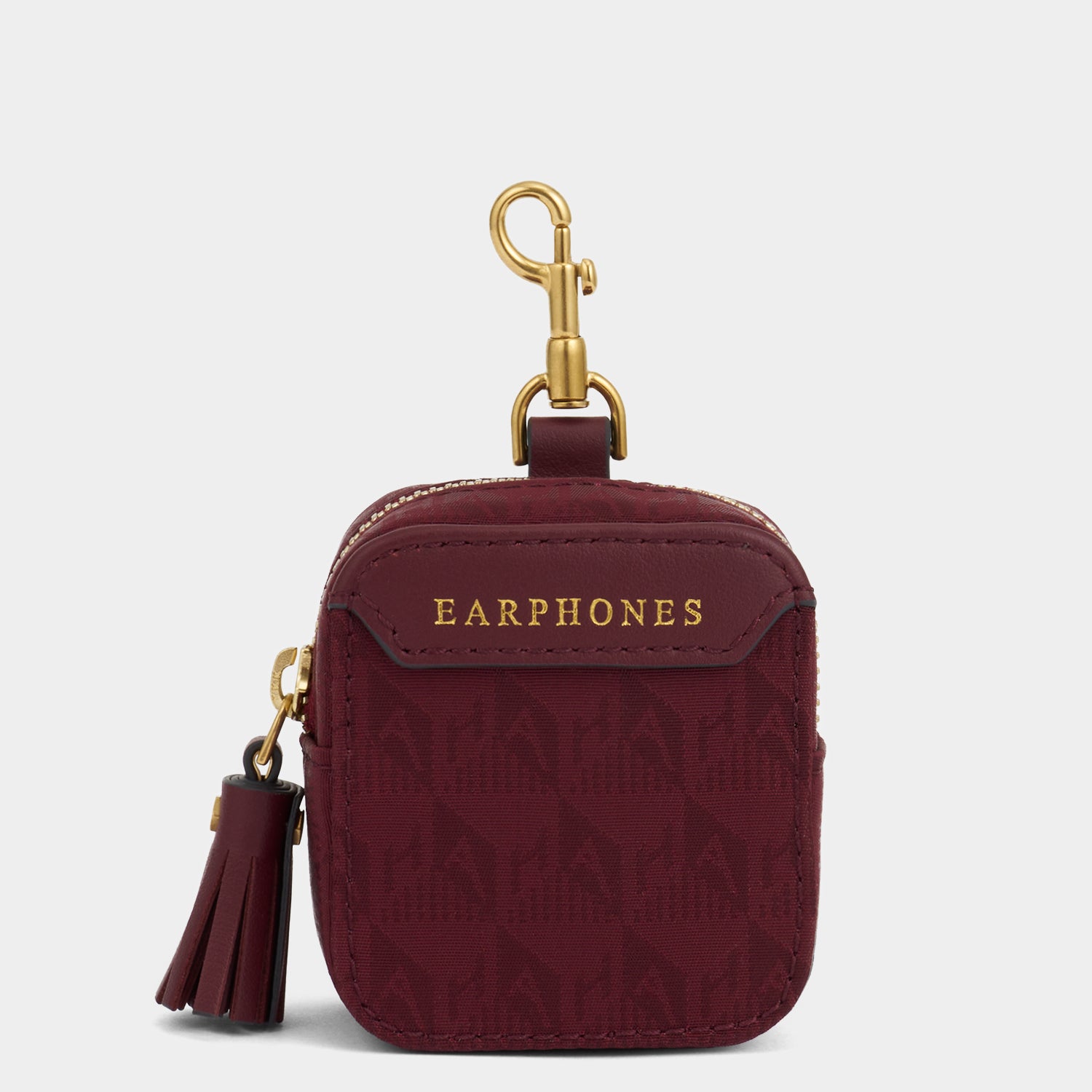 Logo Ear Phones Travel Pouch | Anya Hindmarch UK