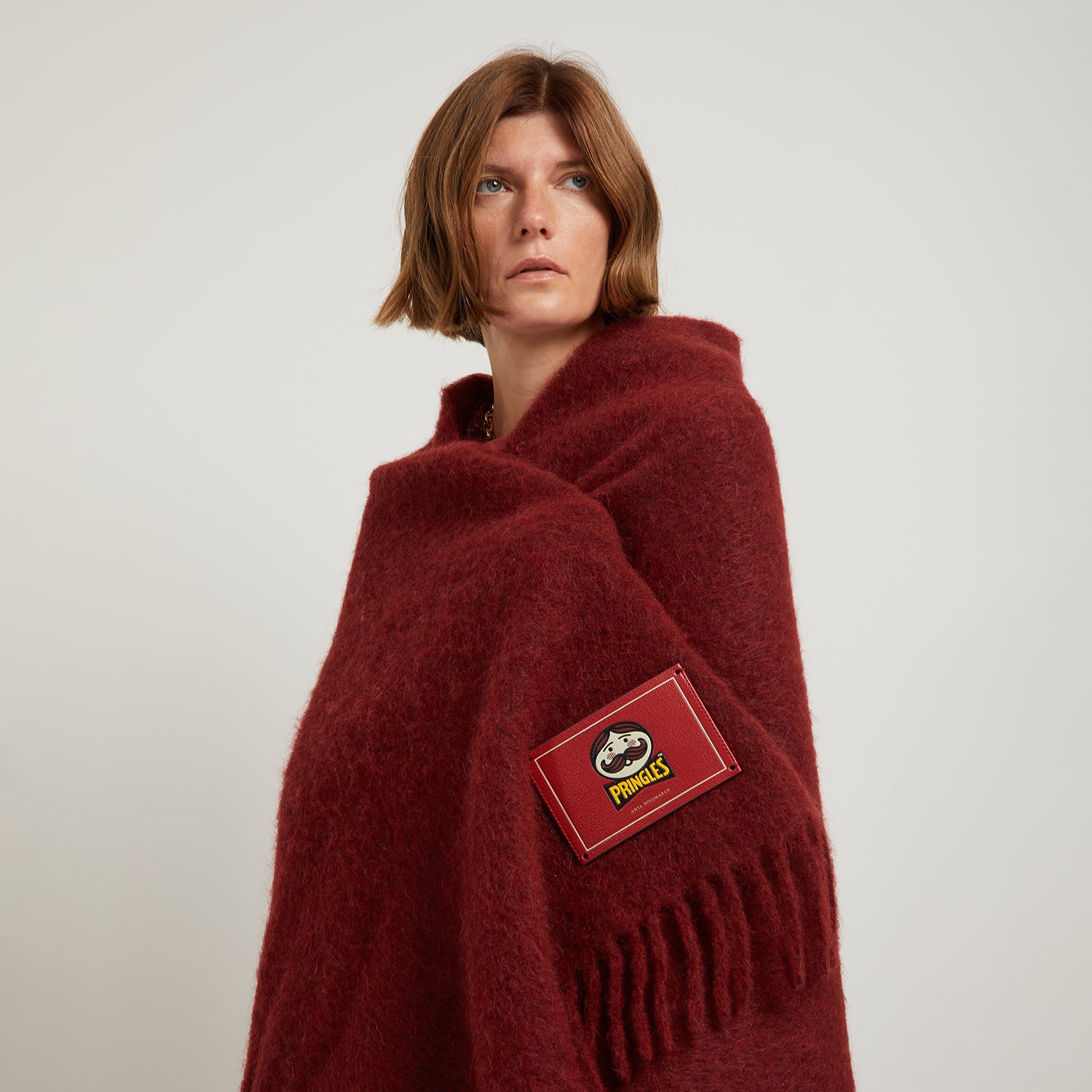 Anya Brands Pringles Blanket -

                  
                    Mohair in Vampire Red -
                  

                  Anya Hindmarch UK
