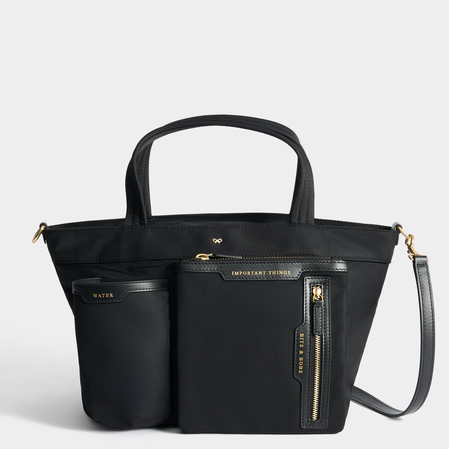 E/W Multi Pocket Mini Cross-body Tote | Anya Hindmarch