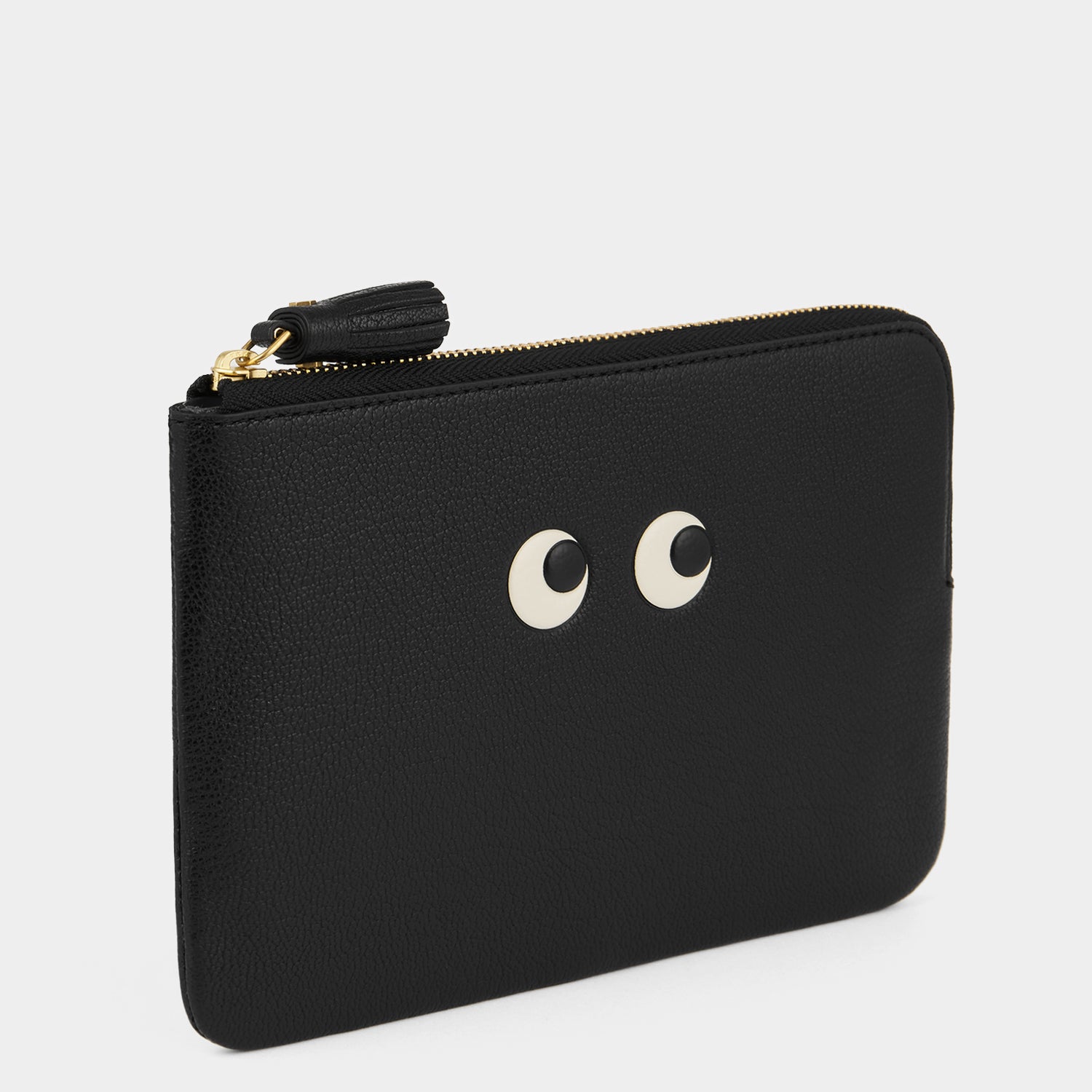 Eyes Loose Pocket -

                  
                    Capra Leather in Black -
                  

                  Anya Hindmarch UK
