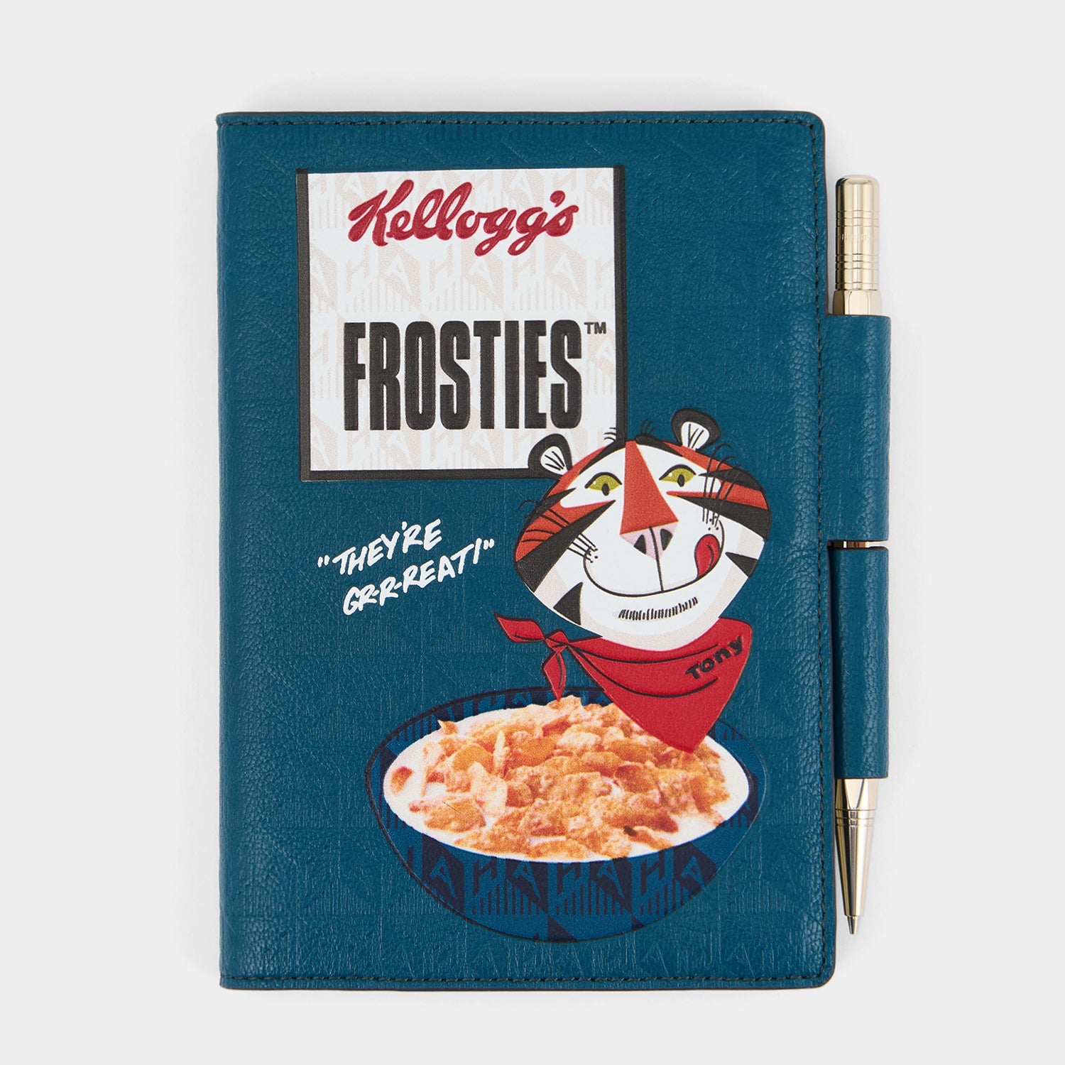 Anya Brands Frosties A6 Journal -

                  
                    Capra Leather in Light Petrol -
                  

                  Anya Hindmarch UK
