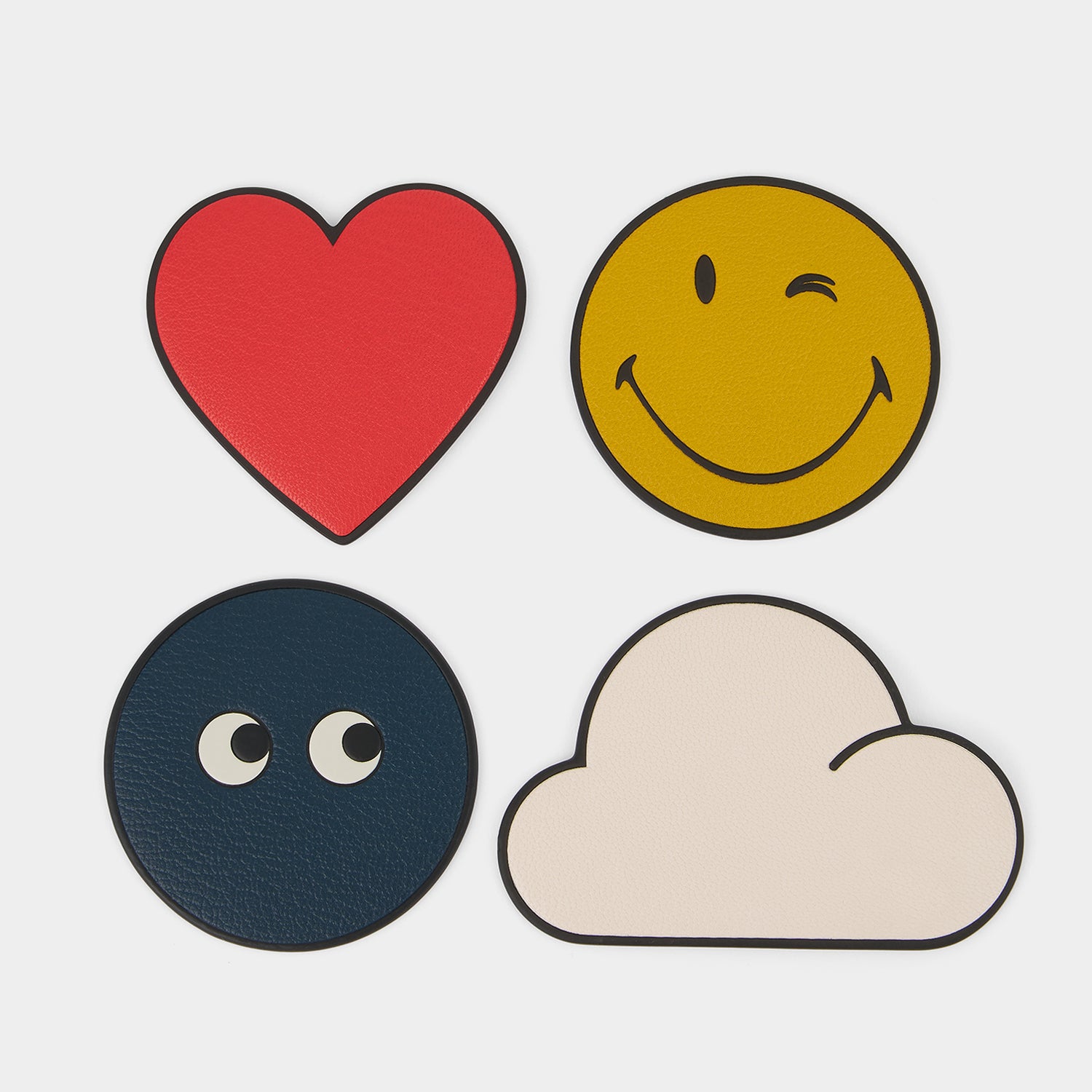 ANYA HINDMARCH☆Capra Leather Sticker ステッカー 4種【UK発】 Bomb Sticker | Anya Hindmarch UK
