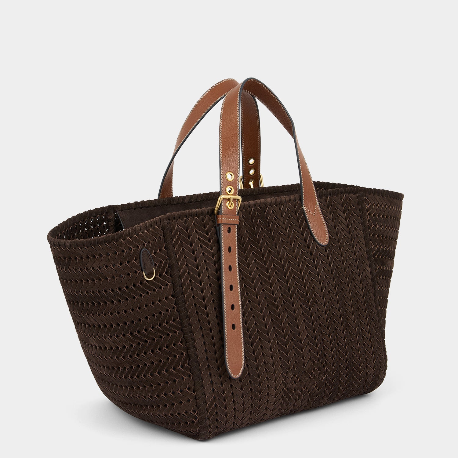 トートバッグ Anya Hindmarch SS25 (197533 TRUFFLE) Neeson Square Tote | Anya Hindmarch UK