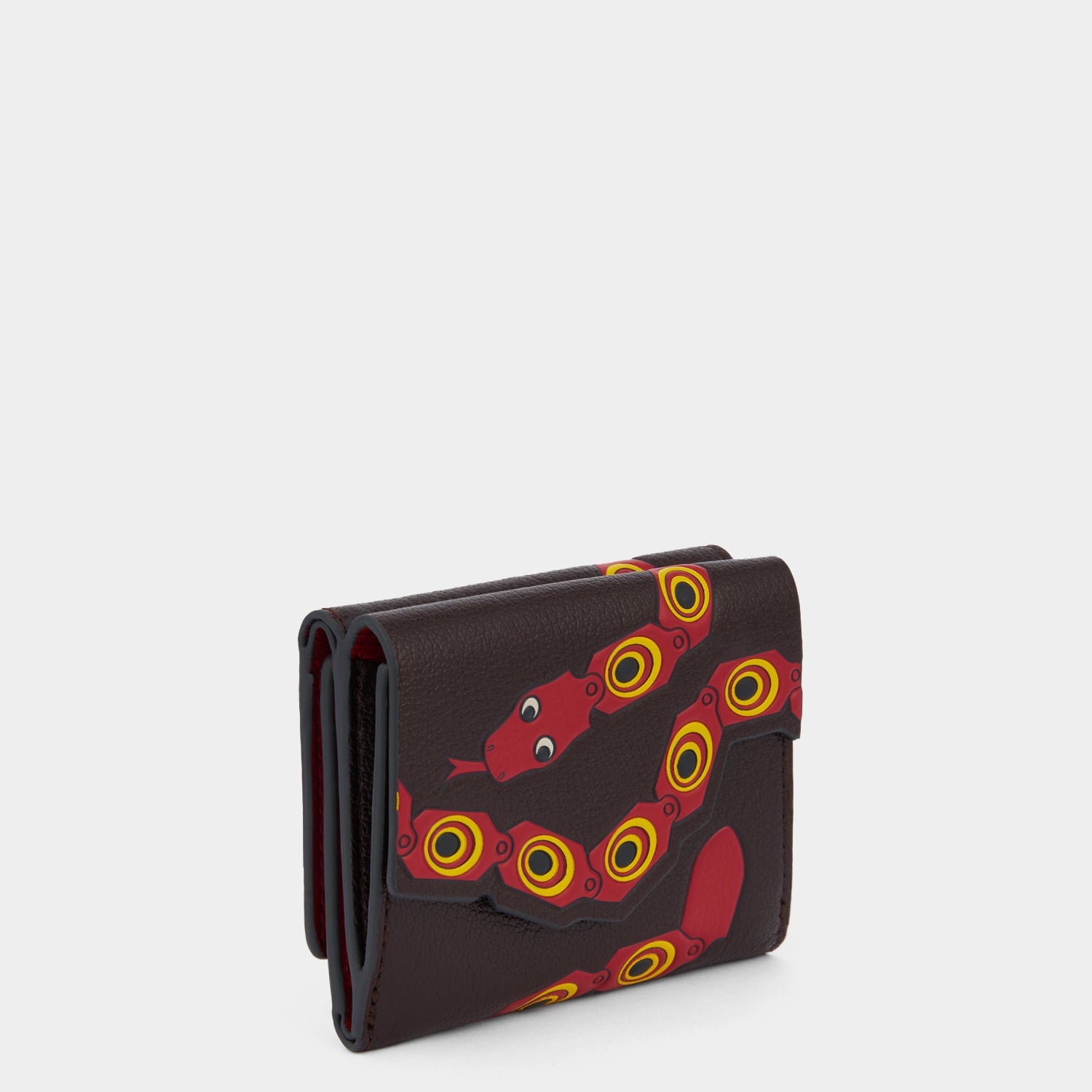 Snake Mini Trifold Wallet | Anya Hindmarch UK Snake Mini Trifold Wallet | Anya Hindmarch UK