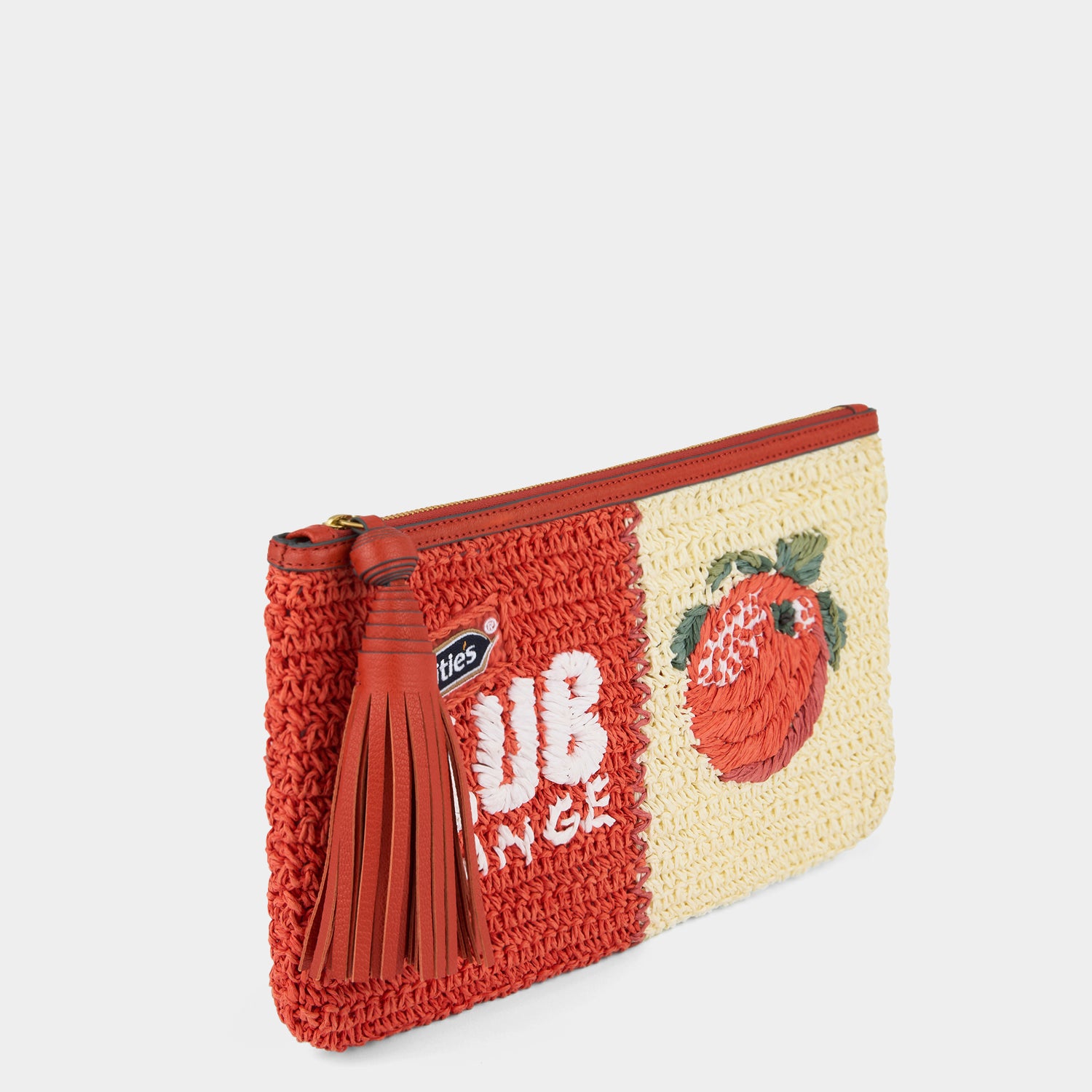 新作【Anya Hindmarch】McVitie's Club Orange カードケース Anya Brands McVitie's Club Orange Zip Card Case | Anya