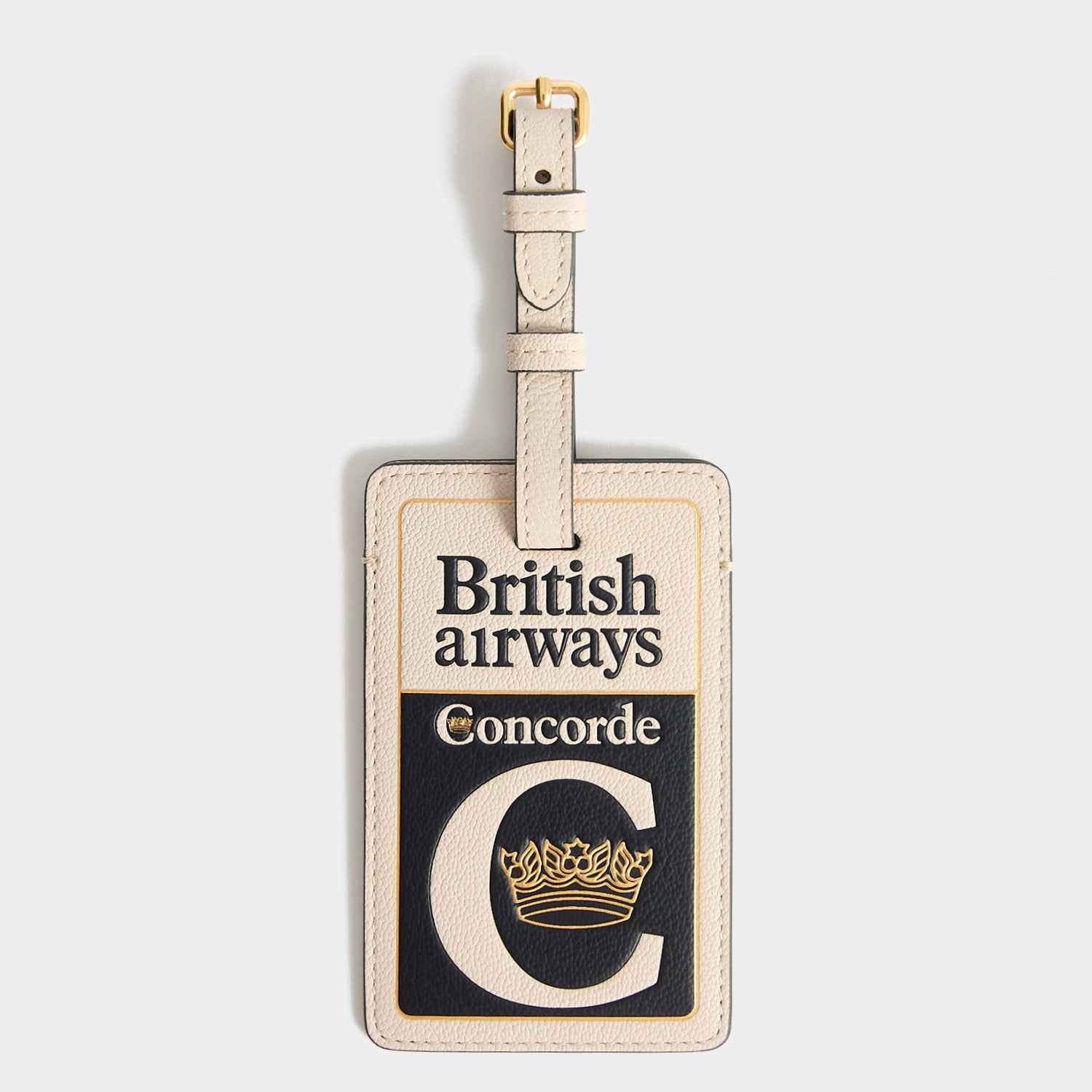 ★ANYA HINDMARCH★Charm Luggage Label Anya Brands British Airways Concorde Luggage Label Charm | Anya