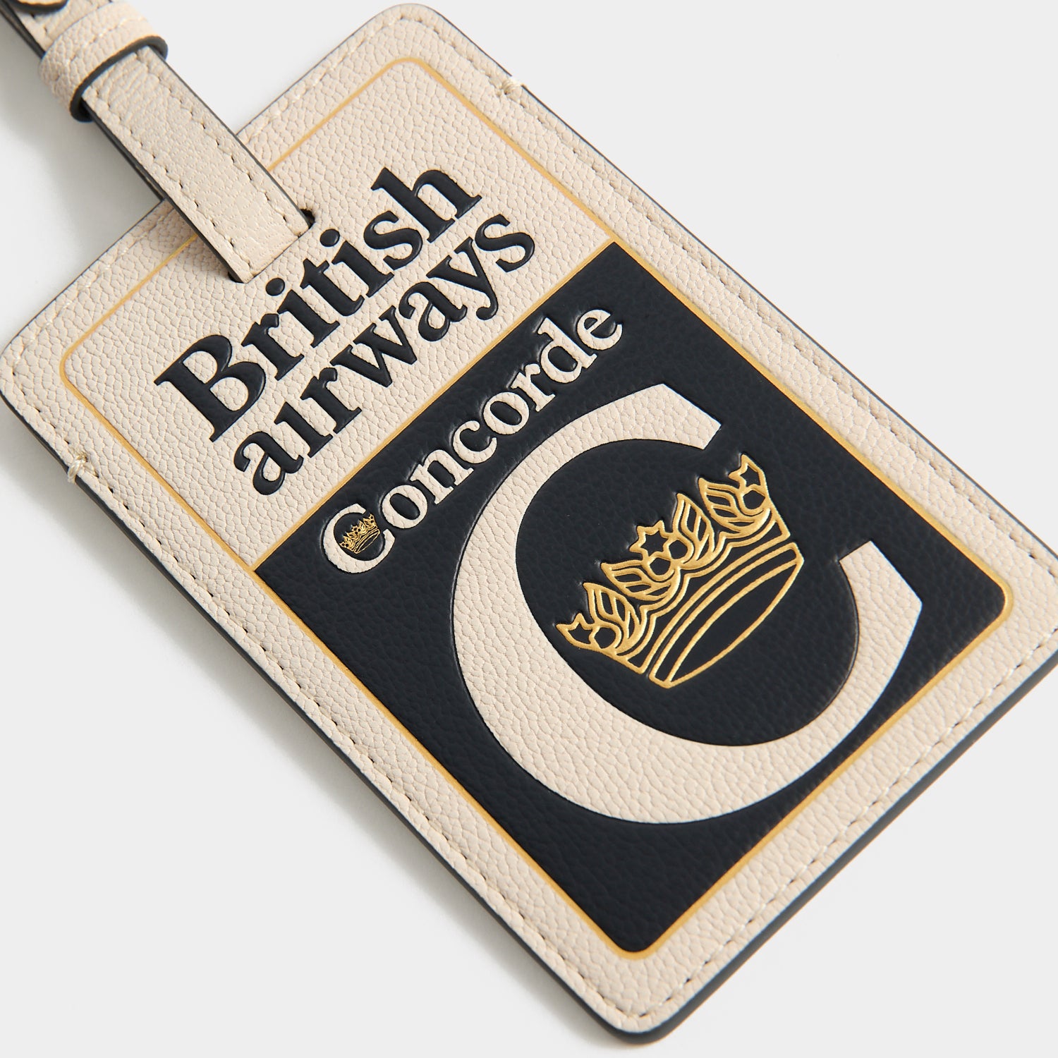 ★ANYA HINDMARCH★Charm Luggage Label Anya Brands British Airways Concorde Luggage Label Charm | Anya