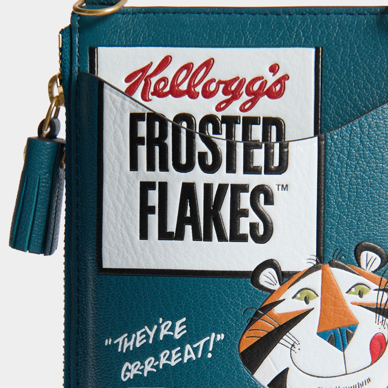 Anya Brands Frosted Flakes Zip Phone Pouch | Anya Hindmarch UK
