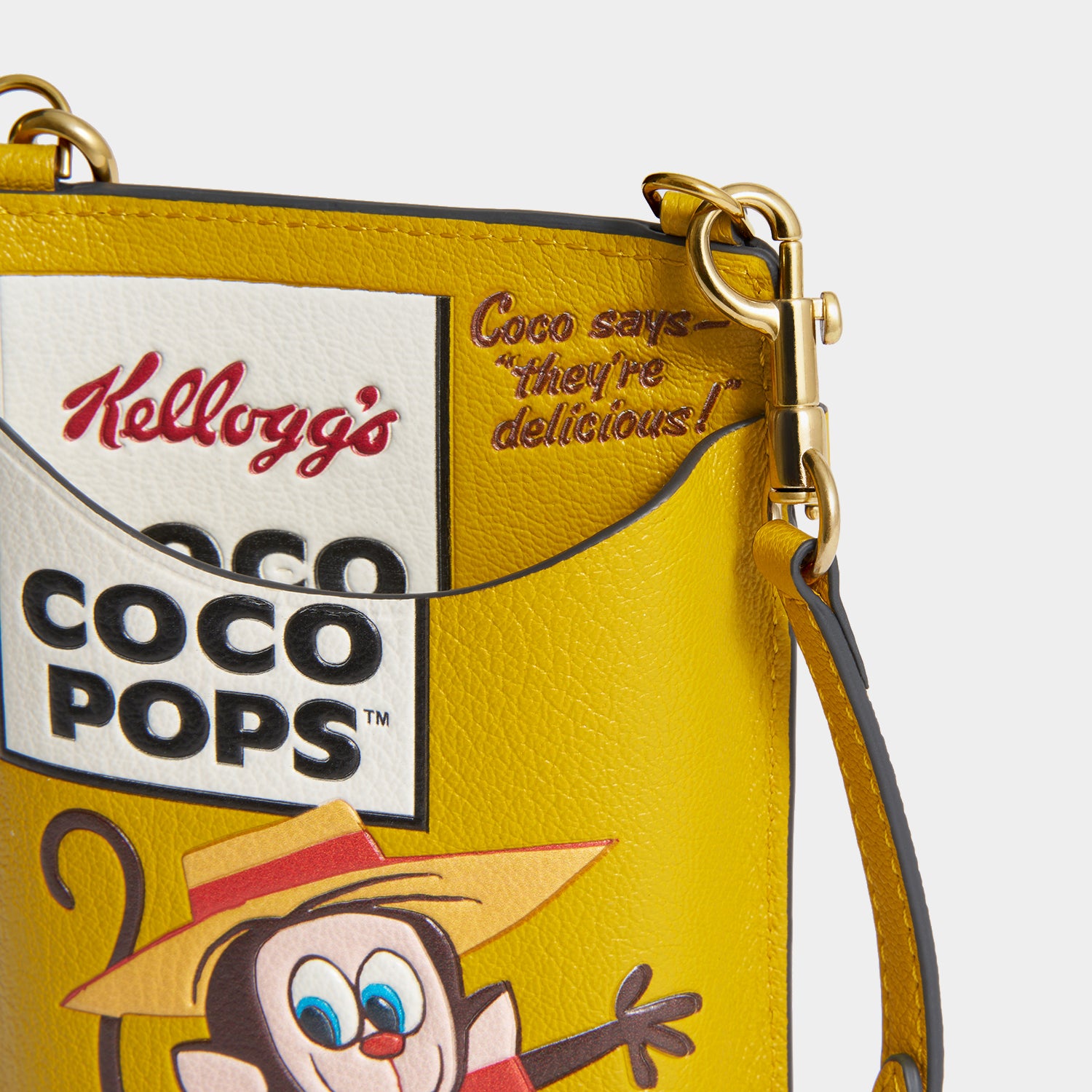 Anya Brands Coco Pops Zip Phone Pouch | Anya Hindmarch UK