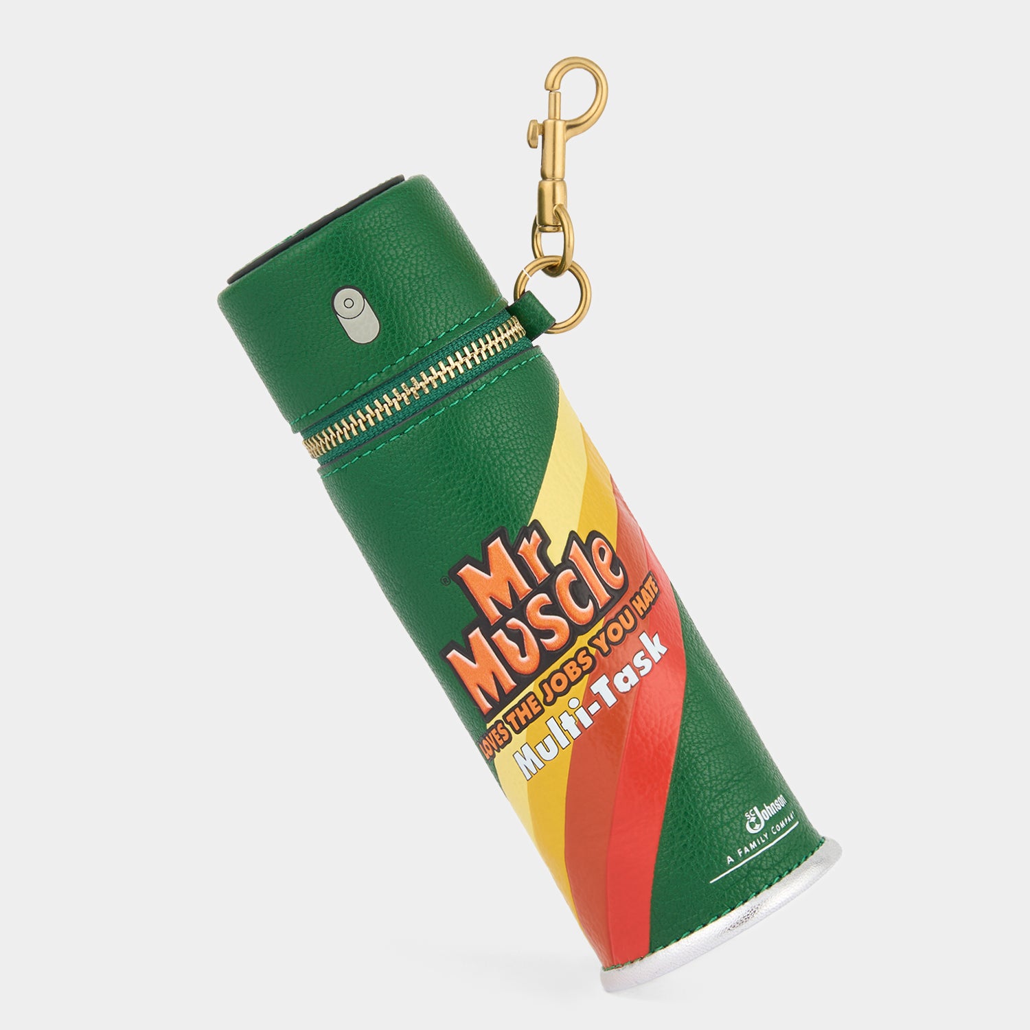 新作【Anya Hindmarch】Mr Muscle ジップレザーポーチ Anya Brands Mr Muscle Coin Purse Charm | Anya Hindmarch UK
