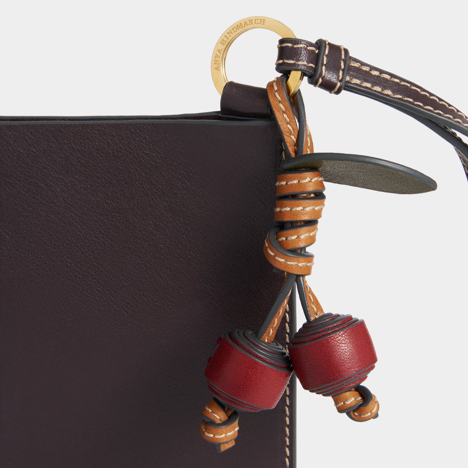 Return To Nature Strap Phone Pouch | Anya Hindmarch UK