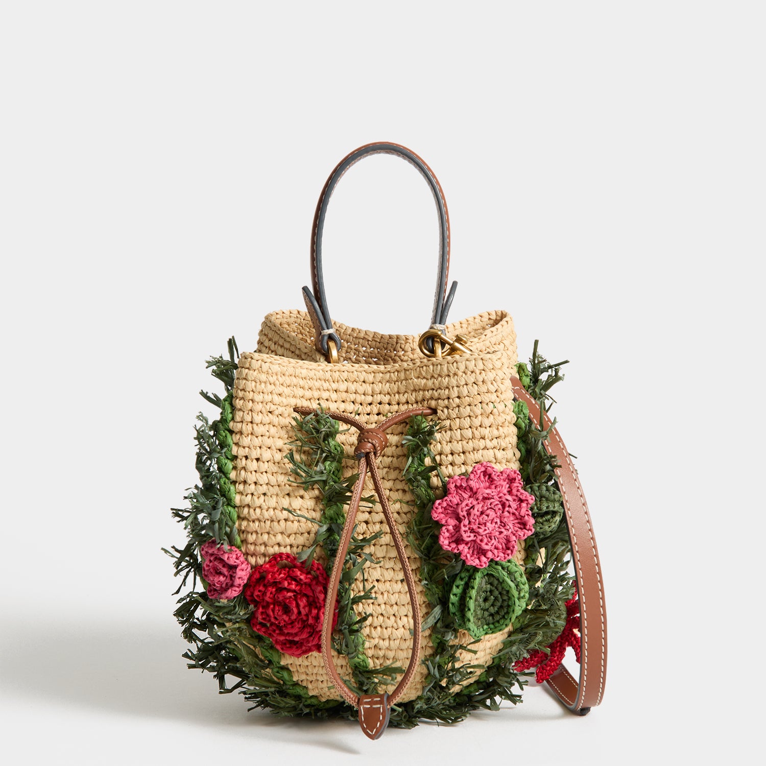 Raffia Cactus Cross-body | Anya Hindmarch UK