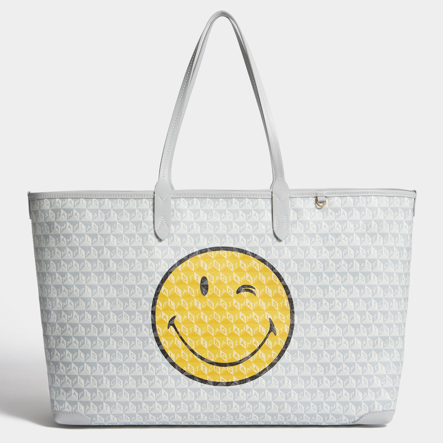 I Am A Plastic Bag Wink Zipped Tote | Anya Hindmarch
