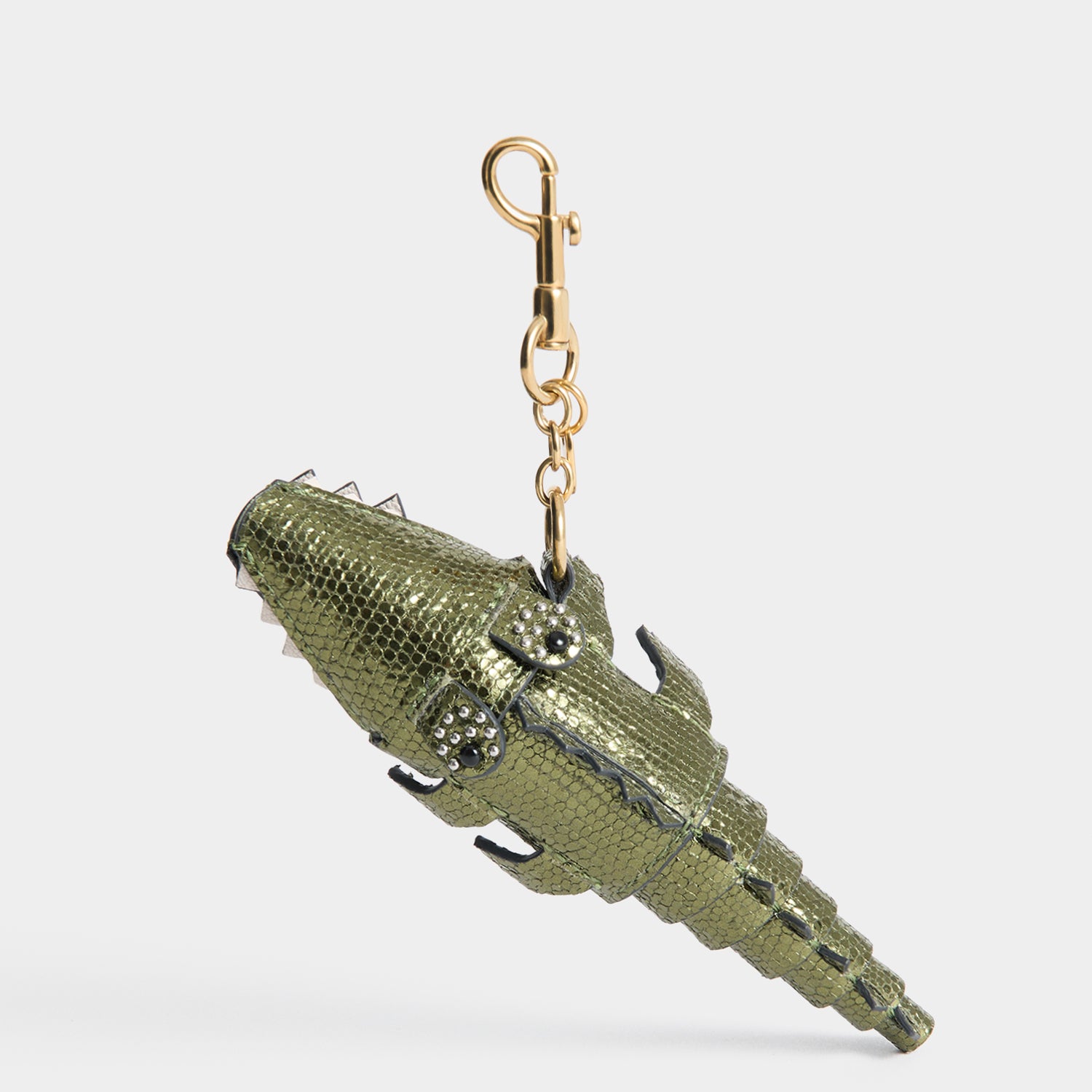 ANYA HINDMARCH　ペンギン　チャーム　レザー Crocodile Charm | Anya Hindmarch UK