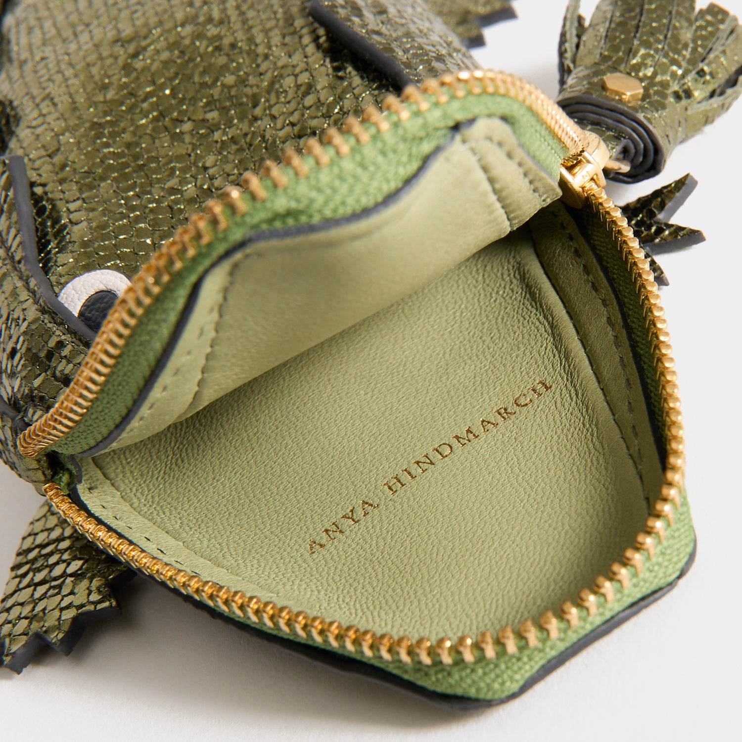 Crocodile Pouch | Anya Hindmarch UK