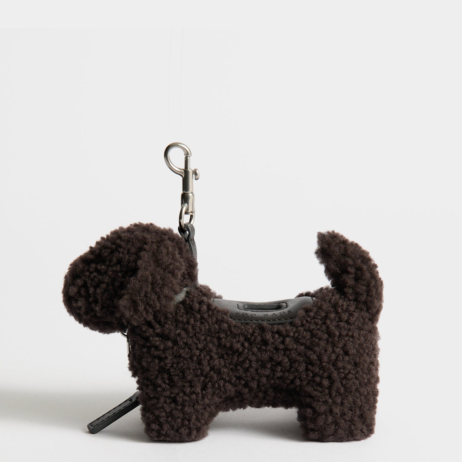 Shearling Dog Poo Bag Charm | Anya Hindmarch UK