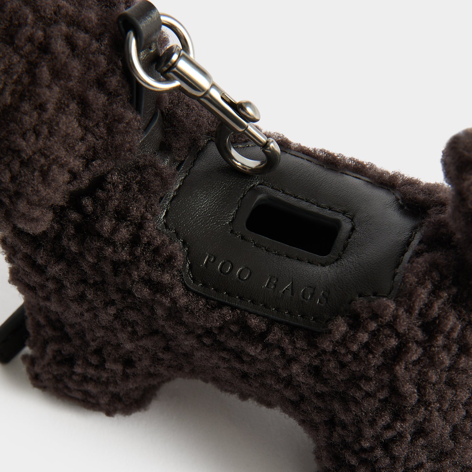 Shearling Dog Poo Bag Charm | Anya Hindmarch UK