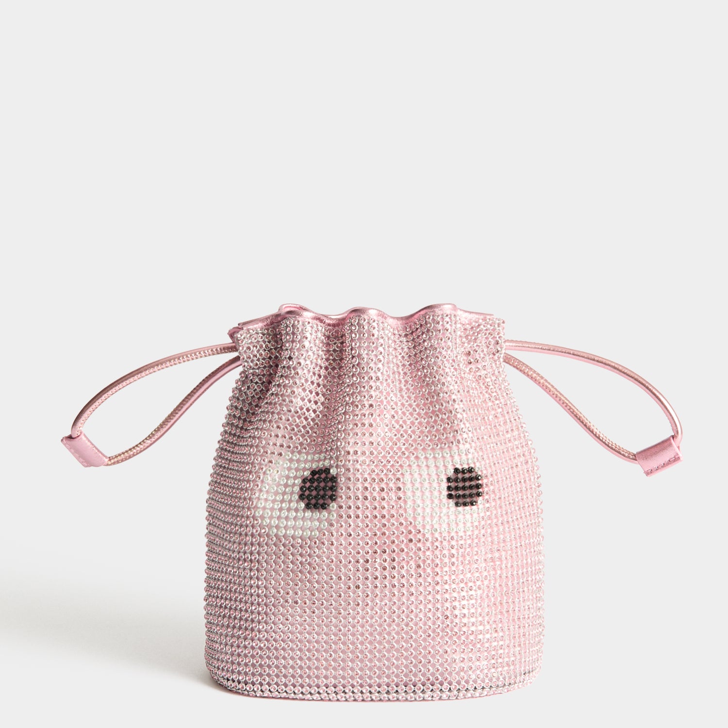 Eyes Crystal Drawstring Pouch | Anya Hindmarch UK