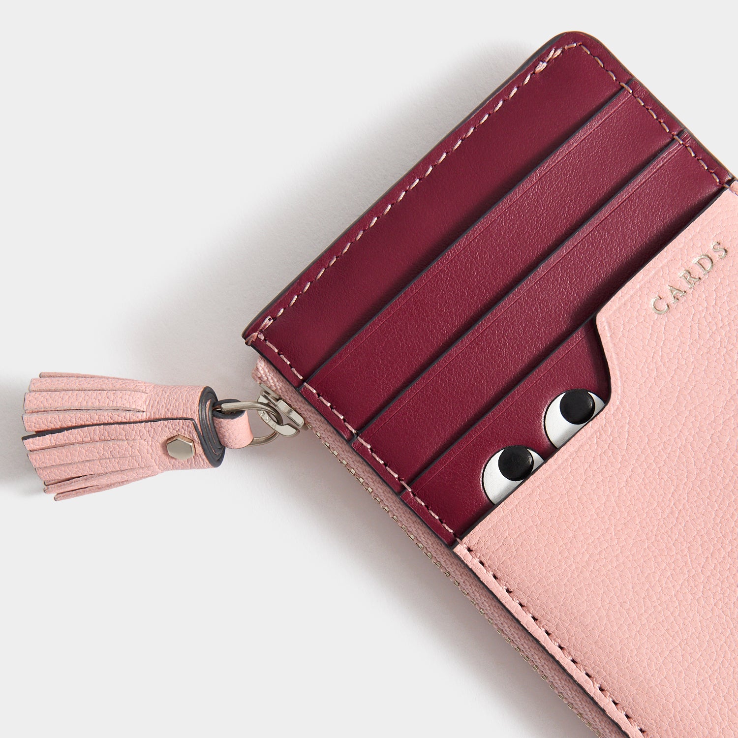 Peeping Eyes Zip Card Case | Anya Hindmarch UK
