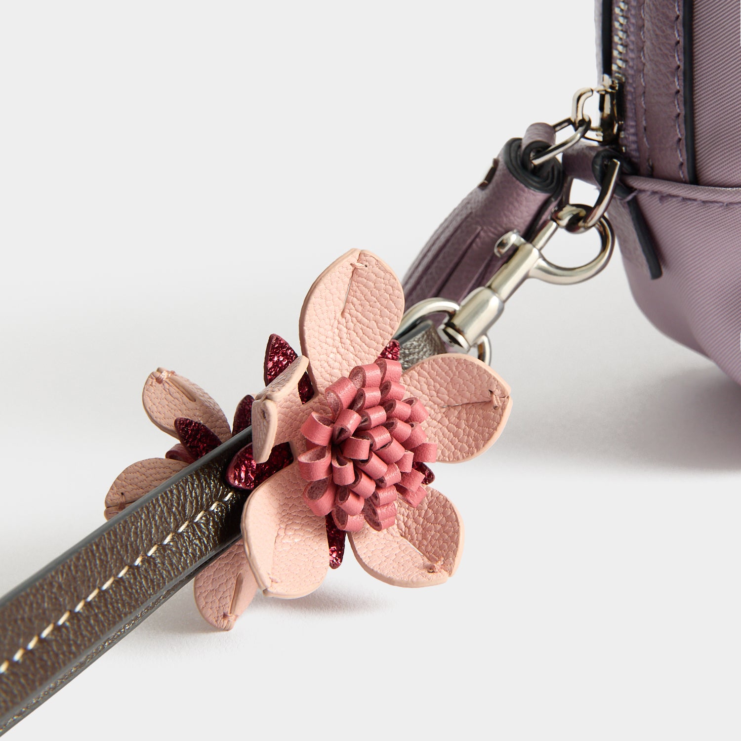Sakura Blossom Important Things Pouch | Anya Hindmarch UK