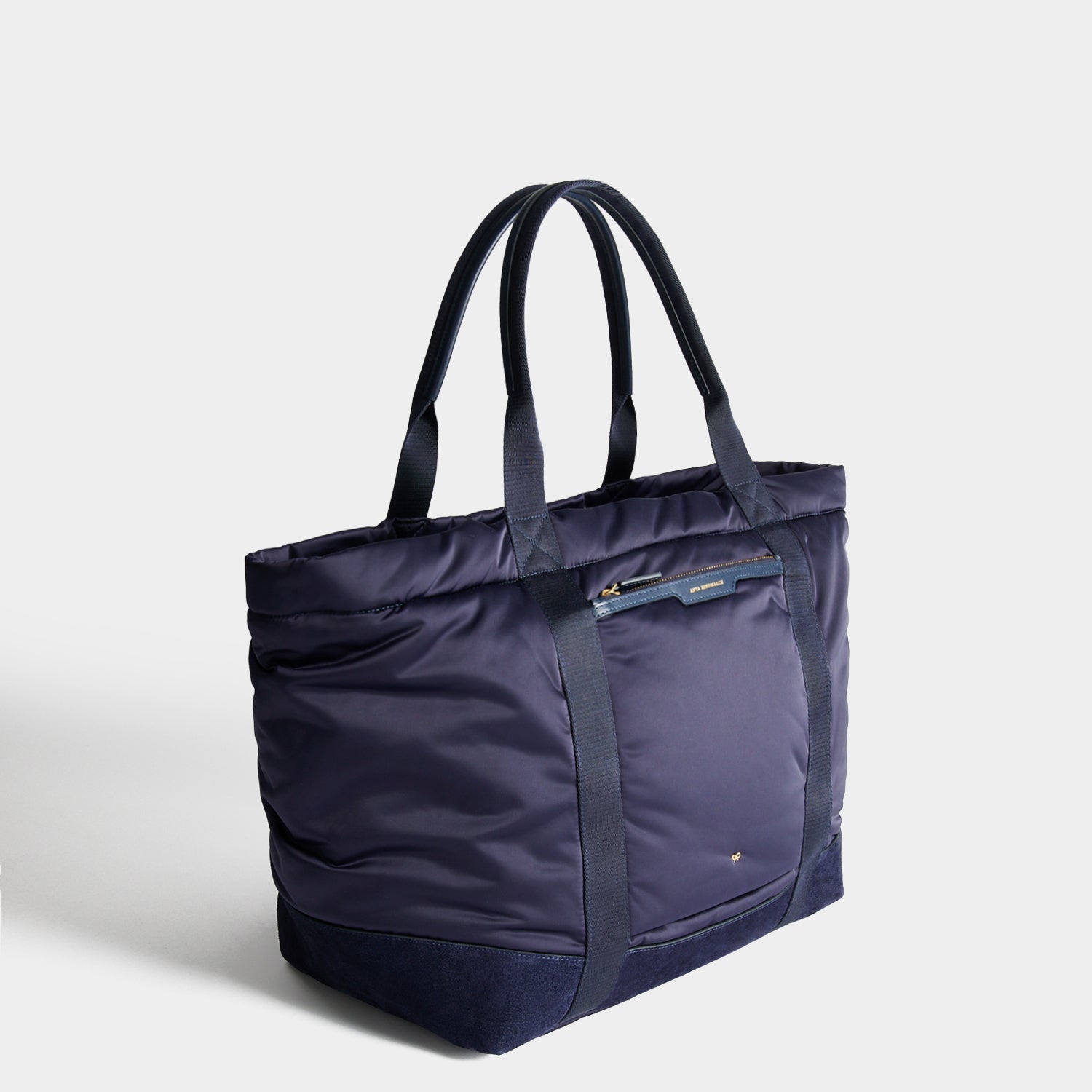 ANYA HINDMARCH トートバッグ ネイビー Padded Travel Tote | Anya Hindmarch