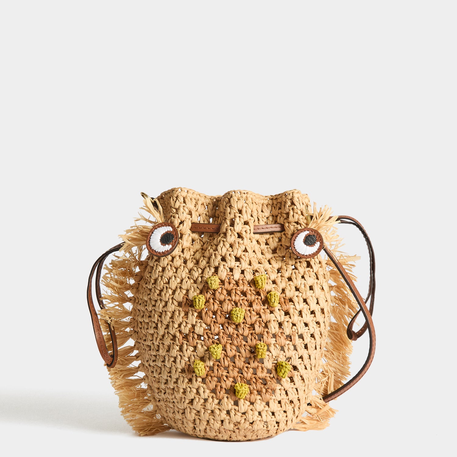 Raffia Creature Cross-body | Anya Hindmarch UK Raffia Creature Cross-body | Anya Hindmarch UK